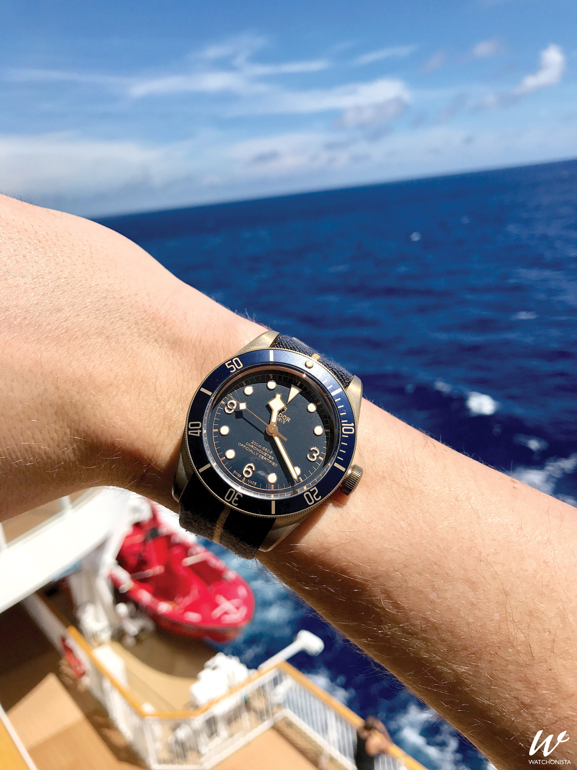 Review TUDOR Black Bay Bronze Blue Bucherer Edition Watchonista