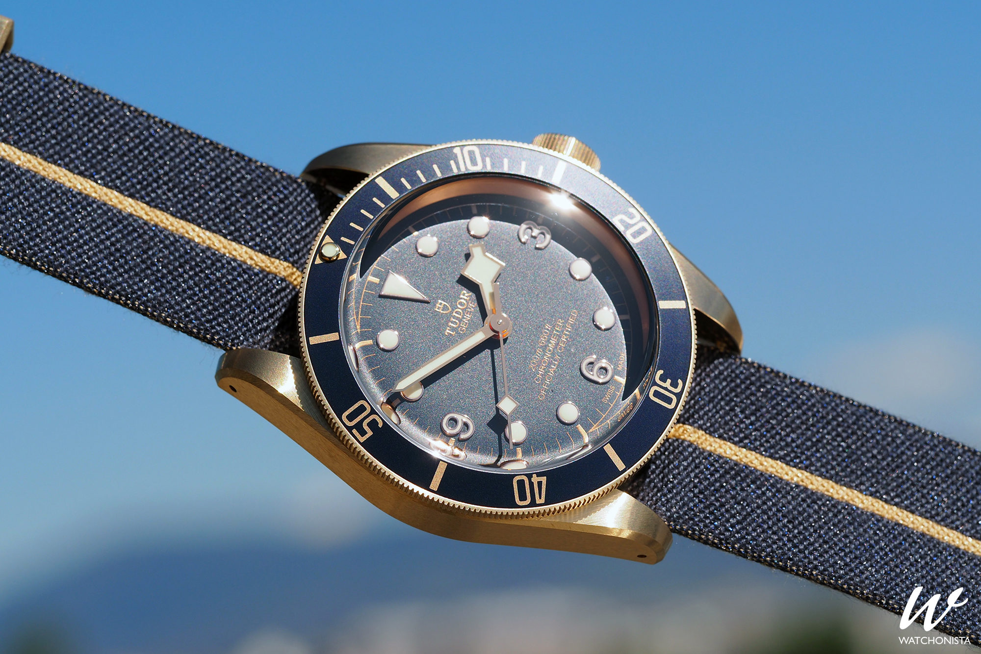 Reviewed: TUDOR Heritage Black Bay Bronze Blue Bucherer Edition ...