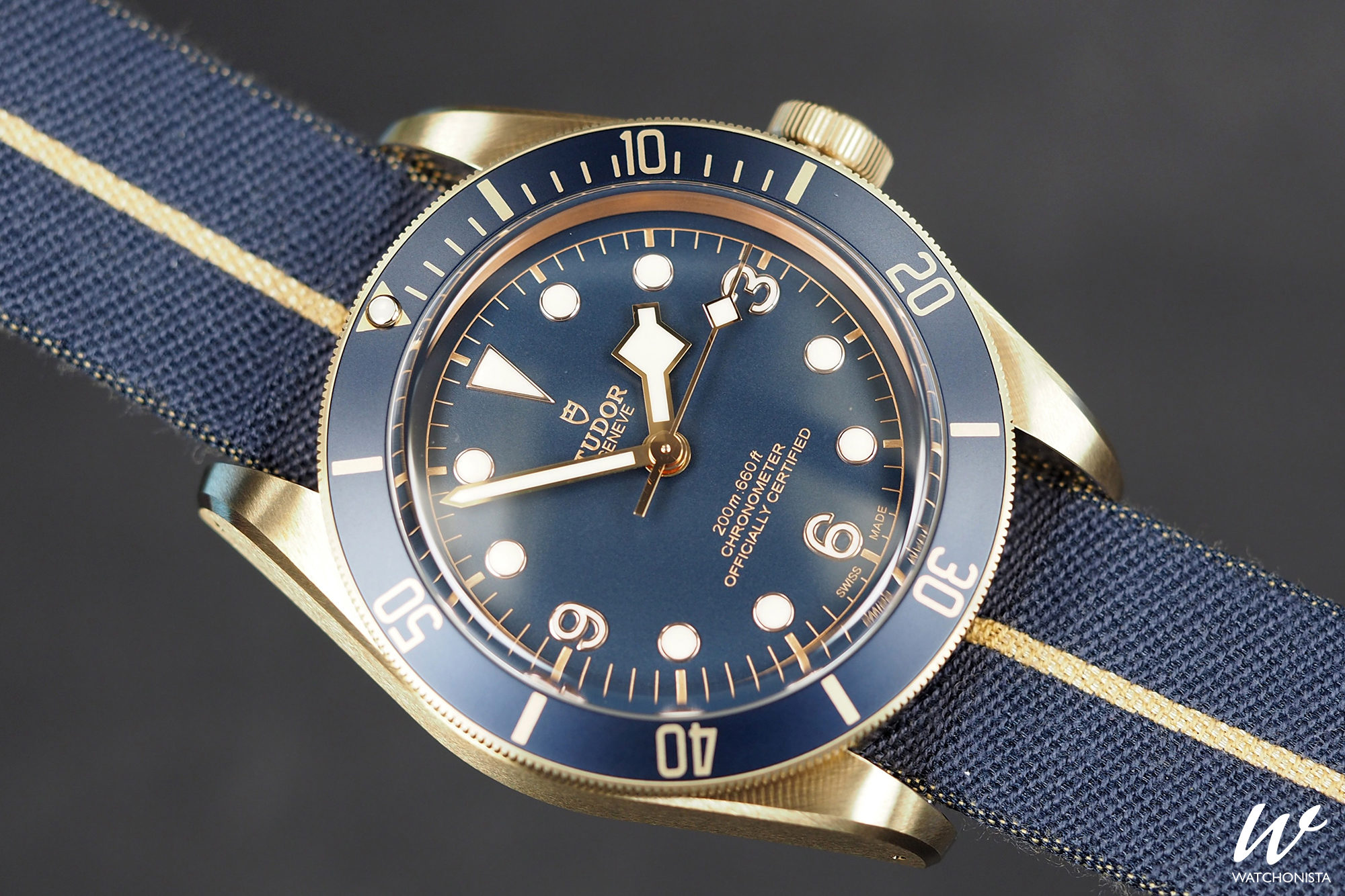 Review: TUDOR Black Bay Bronze Blue Bucherer Edition | Watchonista