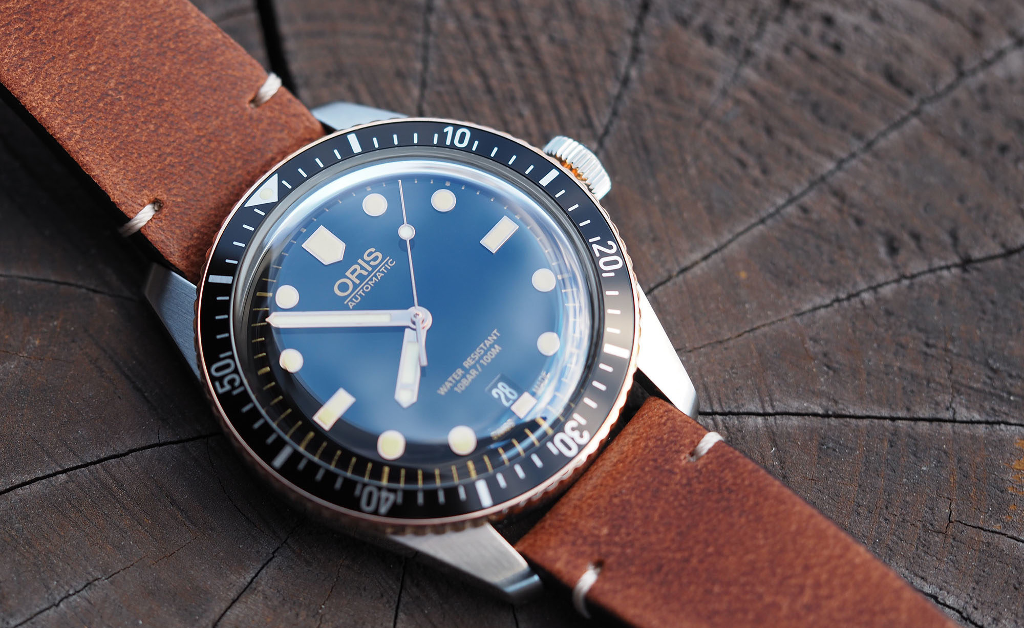 oris adds a touch of bronze to the diver sixty five watchonista