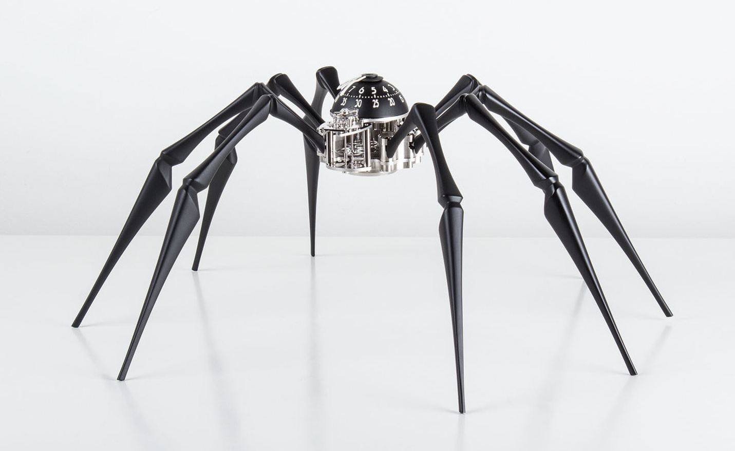 A RetroFuturistic Spider Clock Joins Geneva’s Museum of Art and