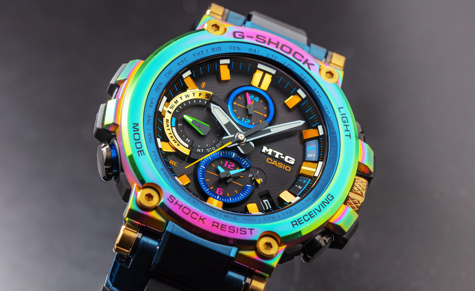 The Next Rainbow Unicorn? A Closer Look At The Casio G-Shock MT-G 20th