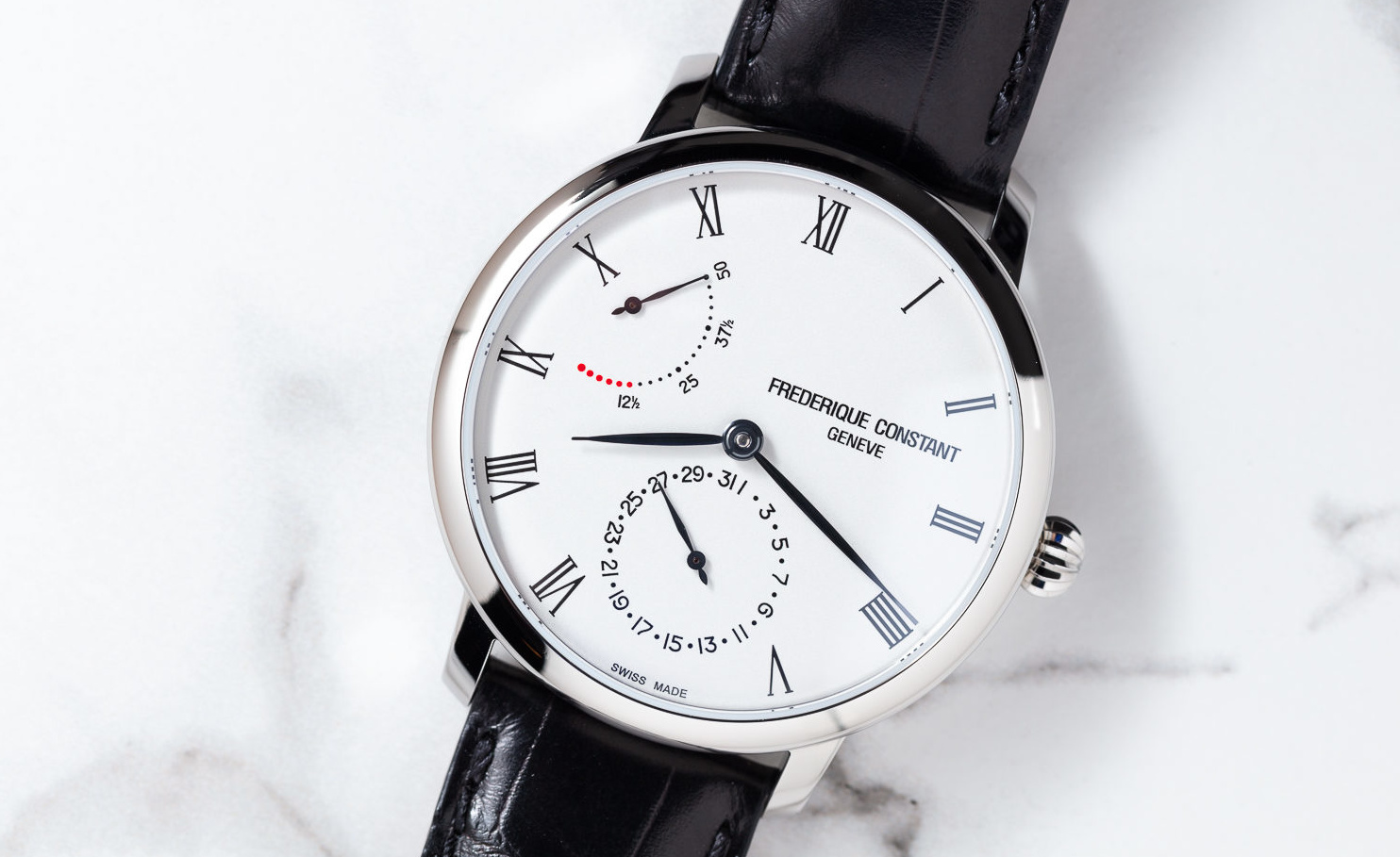 Frederique constant slimline power reserve sale