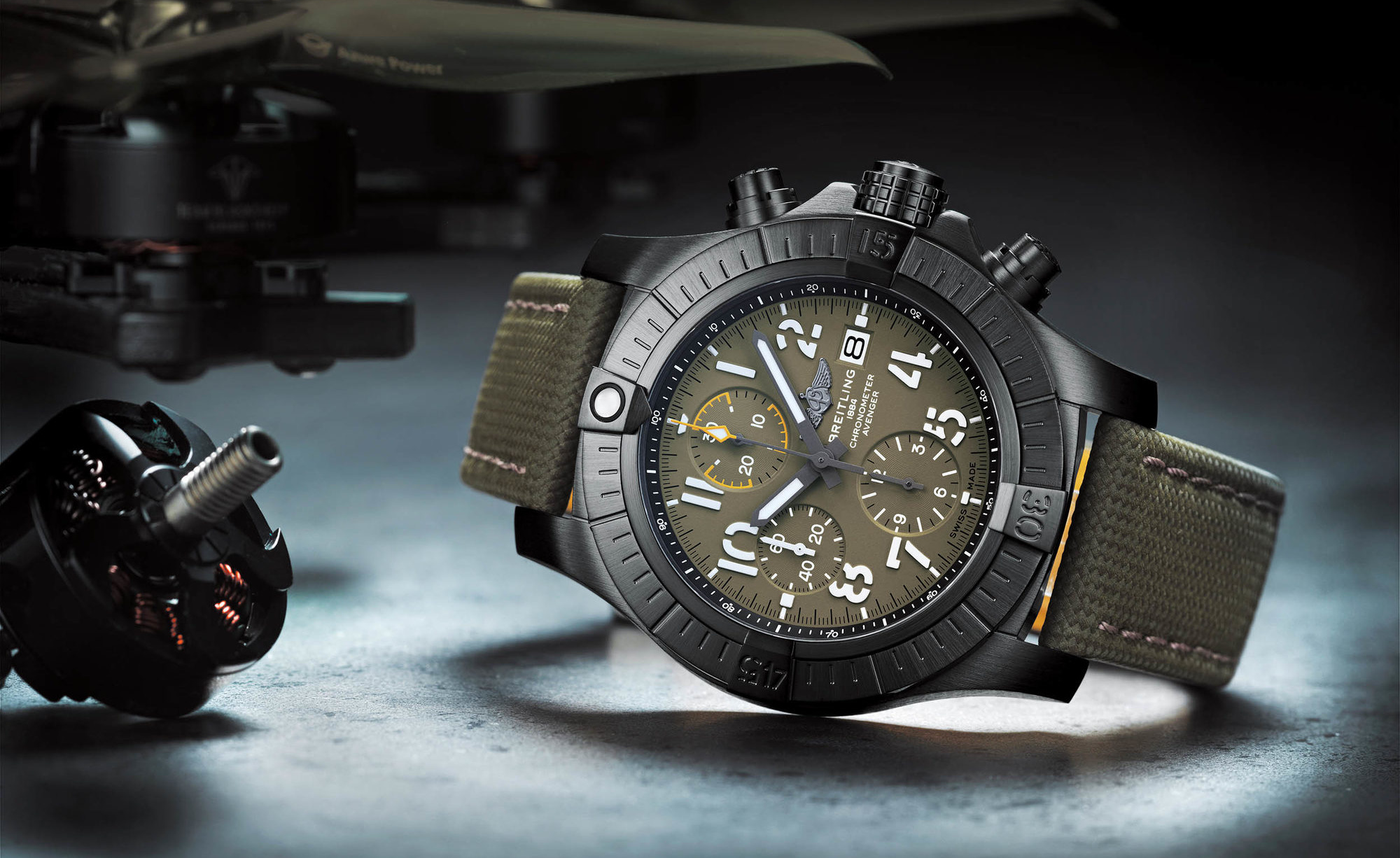 breitling avenger seawolf night mission