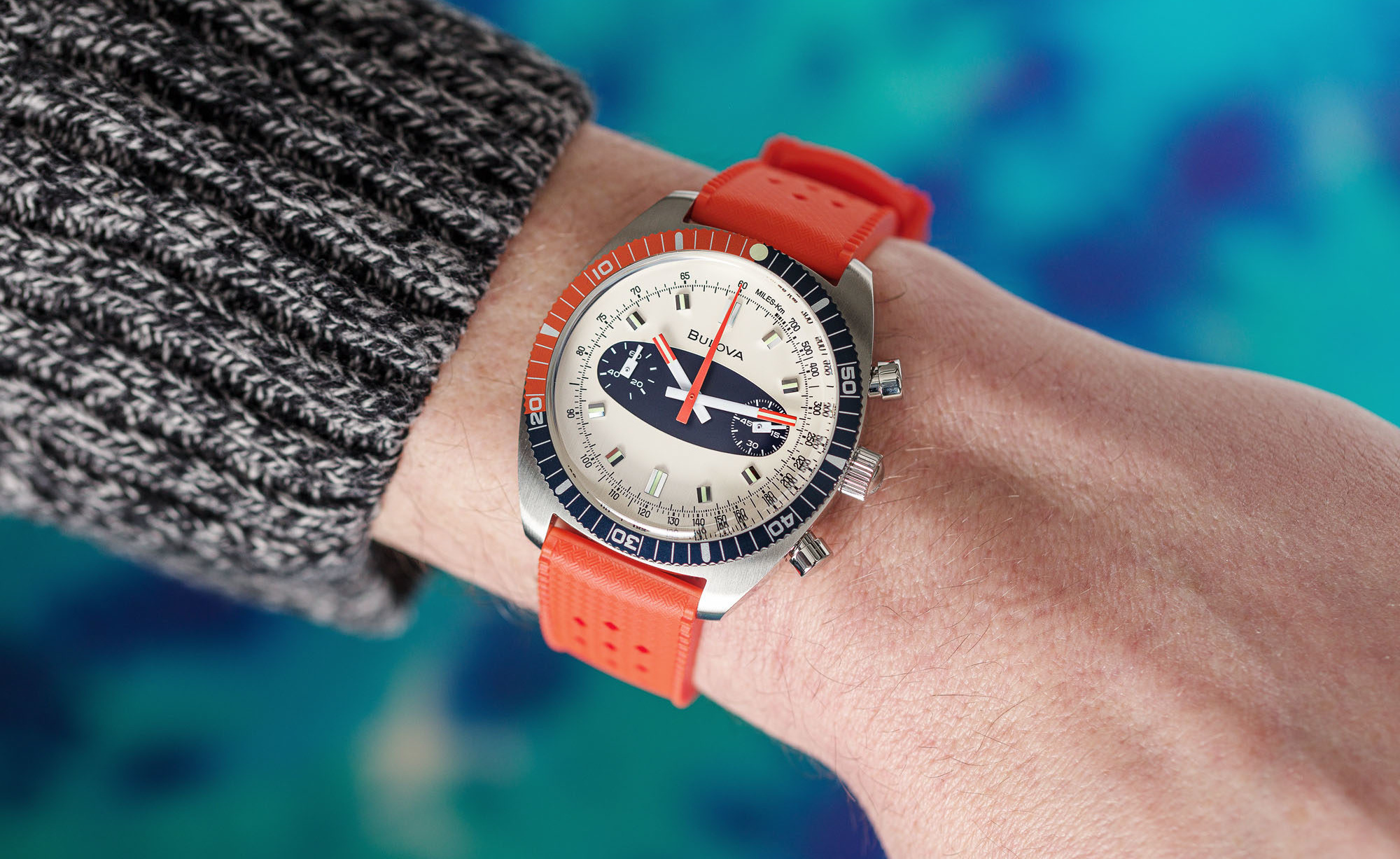 Making Waves: Bulova Is Bringing Back The Chronograph A 'Surfboard' |  Watchonista