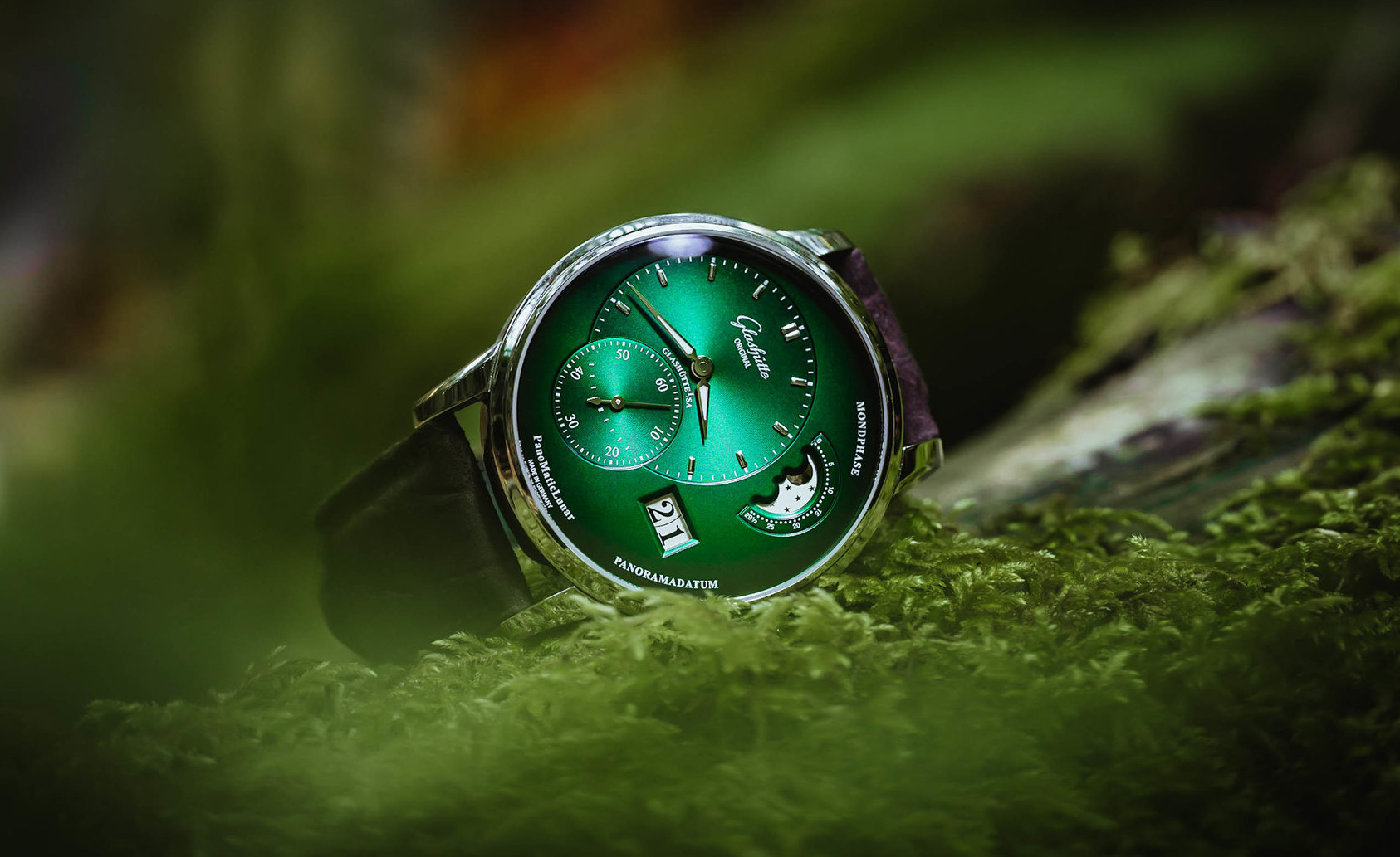 Glashutte original green cheap