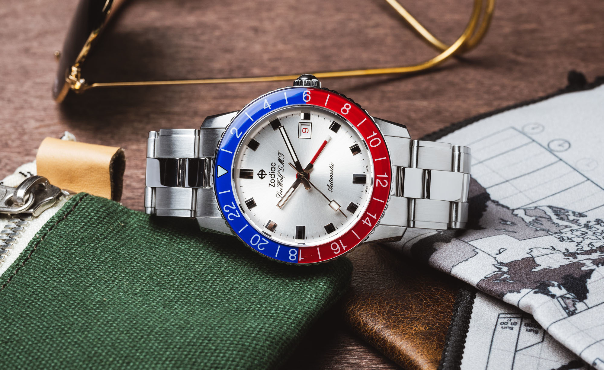 Zodiac gmt pepsi online