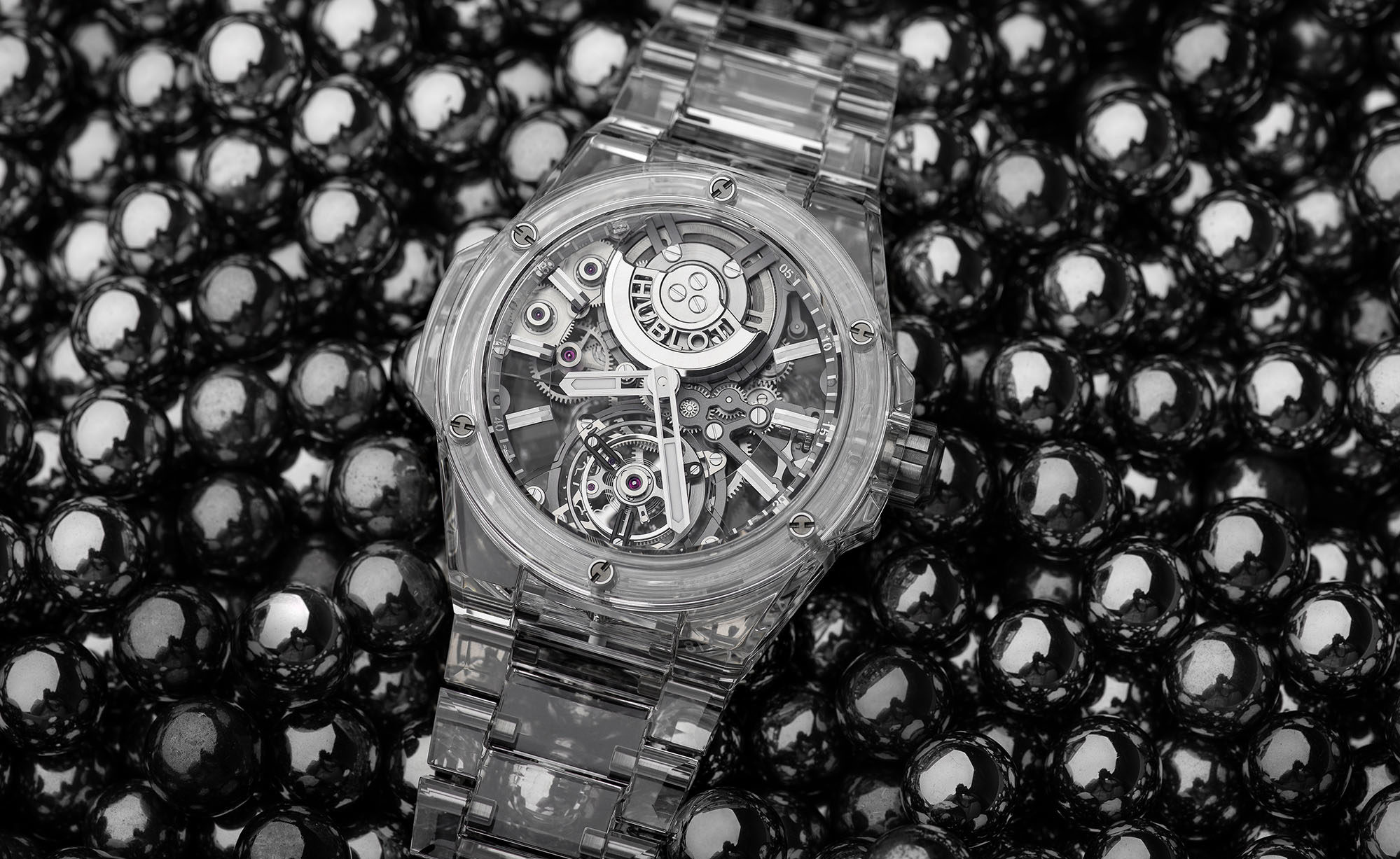 hublot integral tourbillon full sapphire