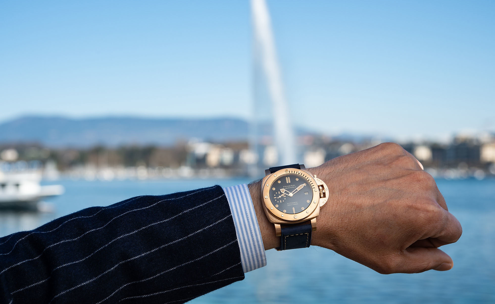 First Impressions In The Metal With The New Panerai Submersible Bronzo Blu Abisso And Luminor Chronos Watchonista