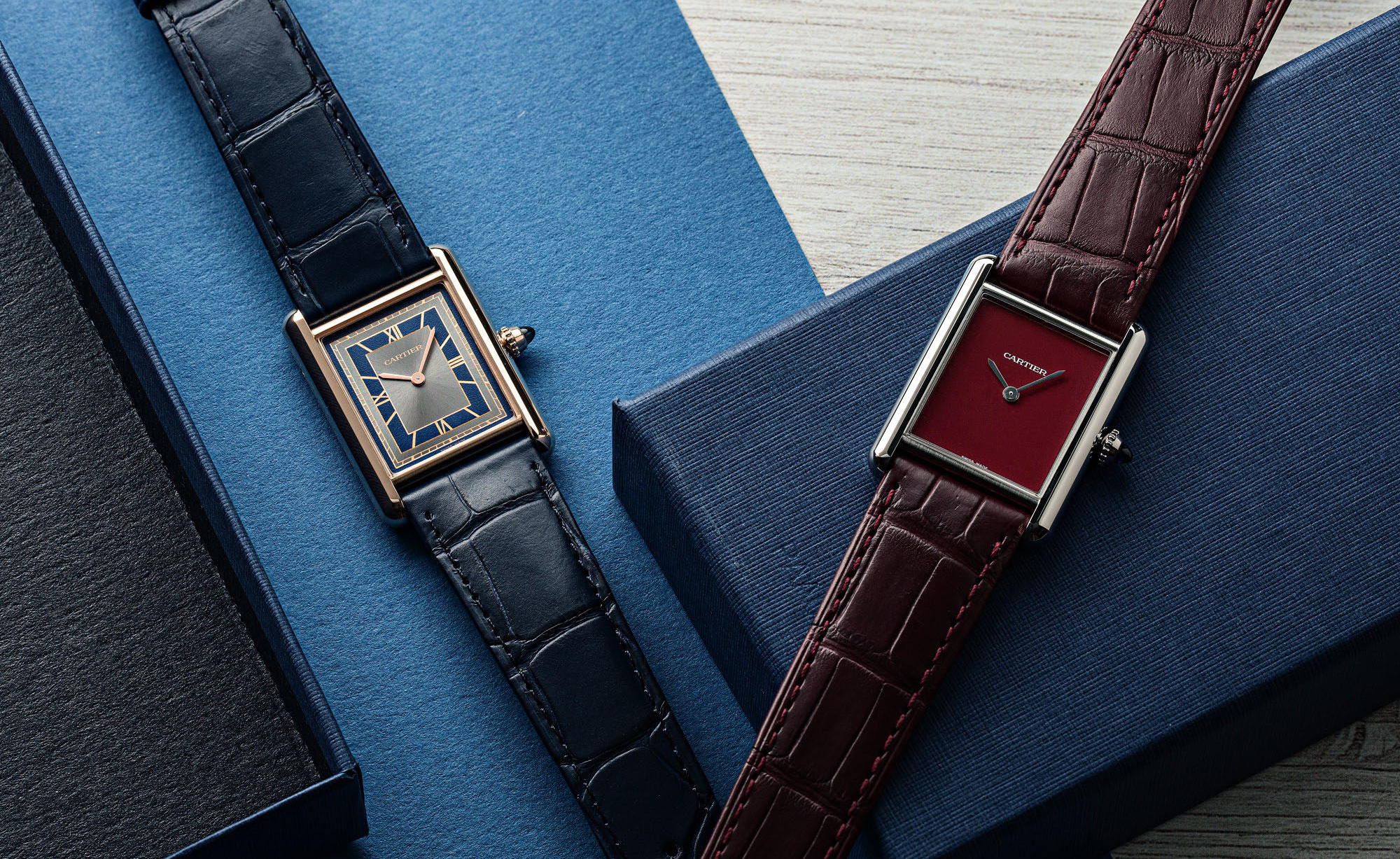 First Look: Cartier Adds Color (And Lack Thereof) To The Tank Collection