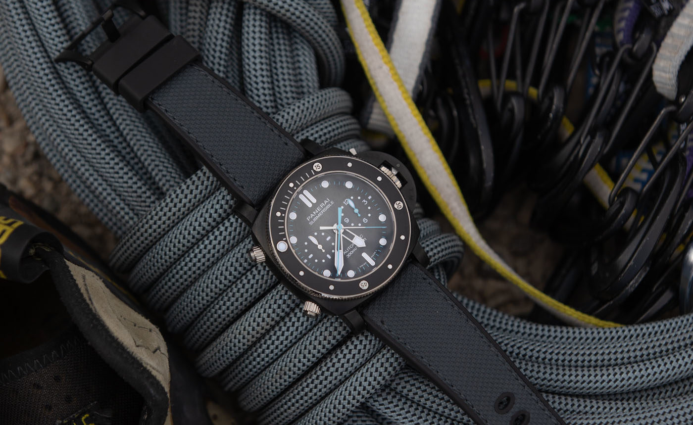Think You Can Hang With Jimmy Chin Panerai Is Betting On It With Its New Submersibles Watchonista