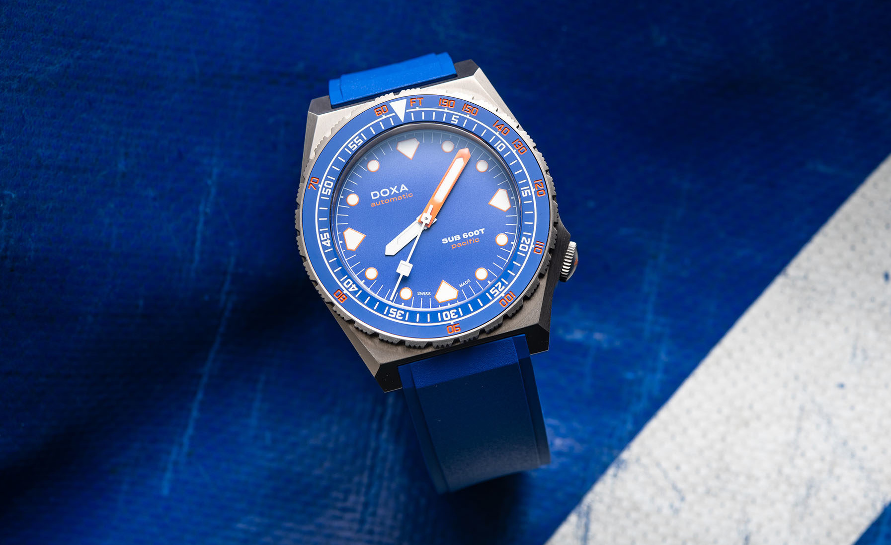 DOXA Launches The SUB 600T Pacific Limited Edition With Our Friends From Time Tide Watchonista