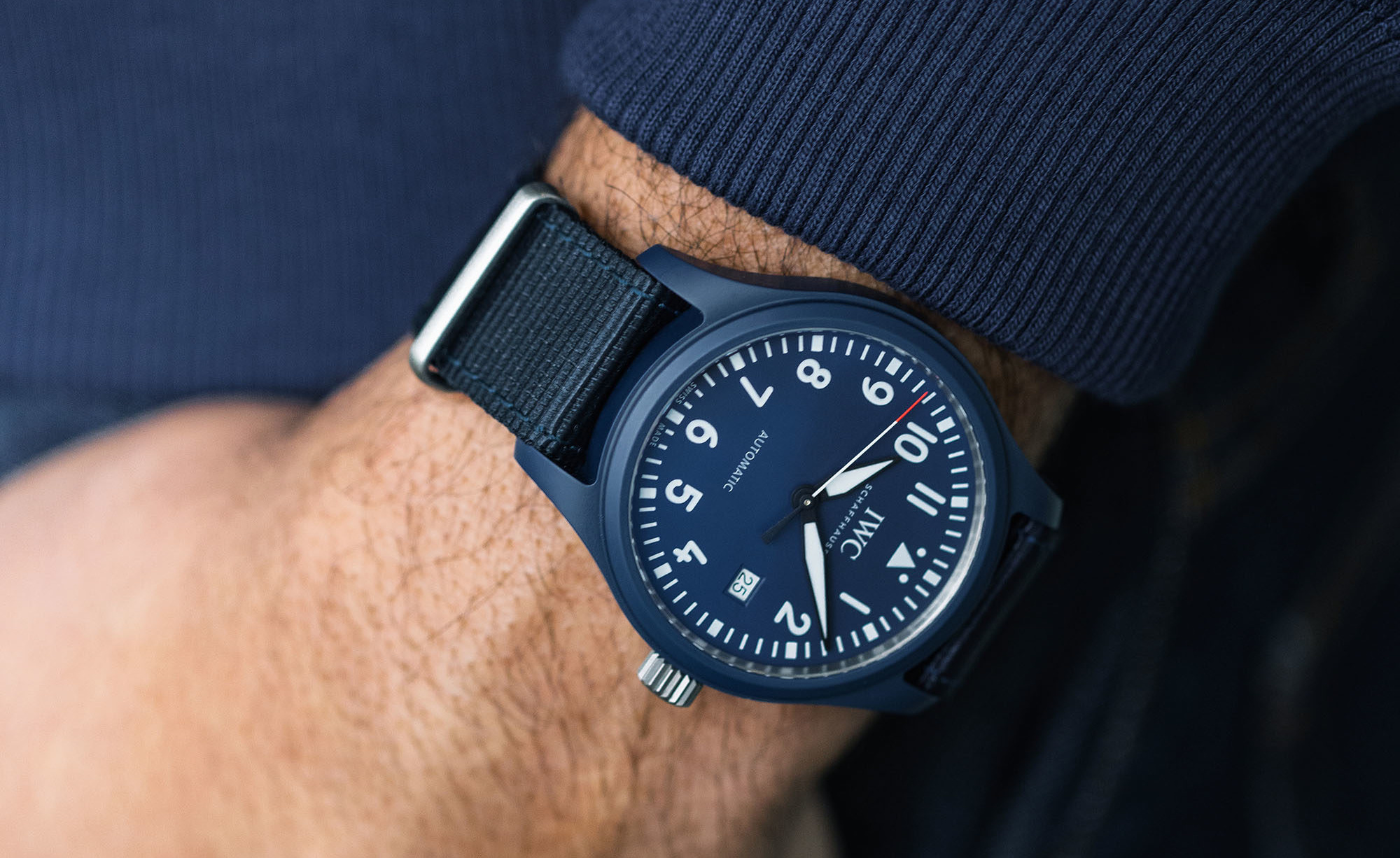 Iwc pilot's watch mark xviii edition laureus sport for good foundation shop