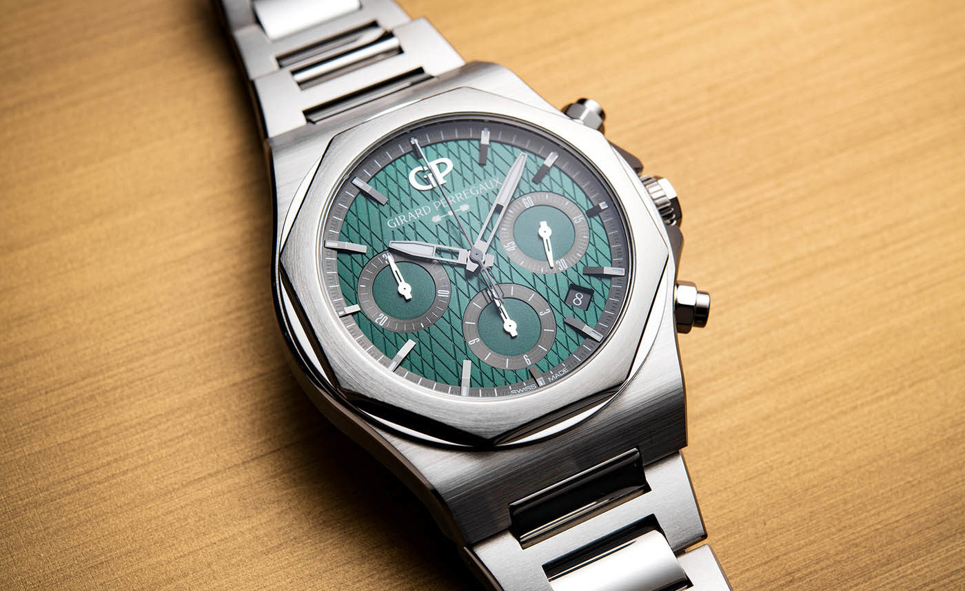 All Revved Up The Girard Perregaux Laureato Chronograph Aston Martin Edition Watchonista