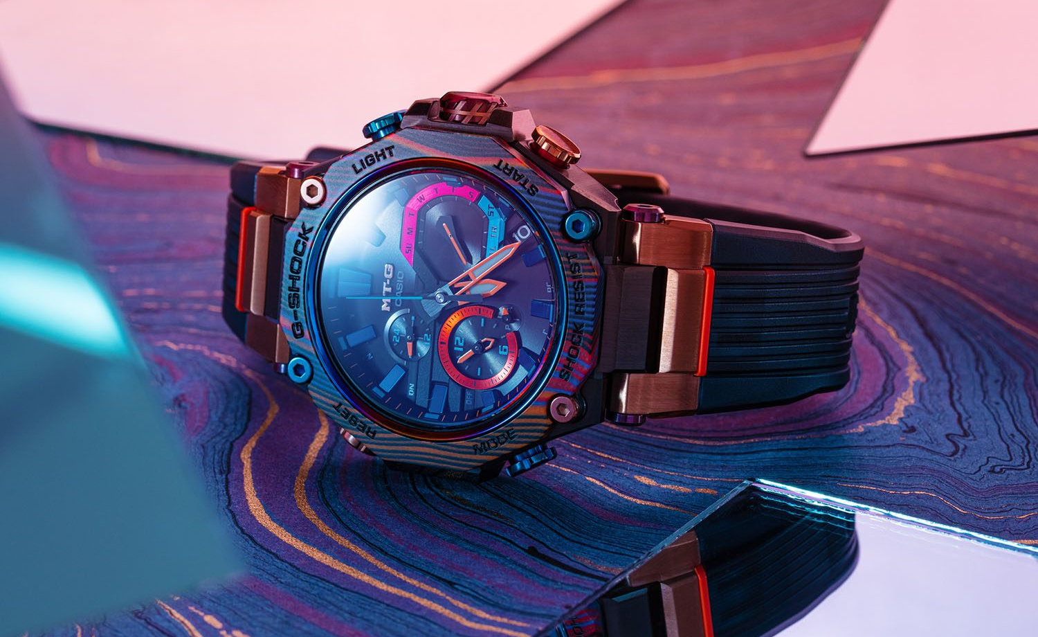 Taste The Rainbow: A Closer Look At The New G-SHOCK MTGB2000XMG1