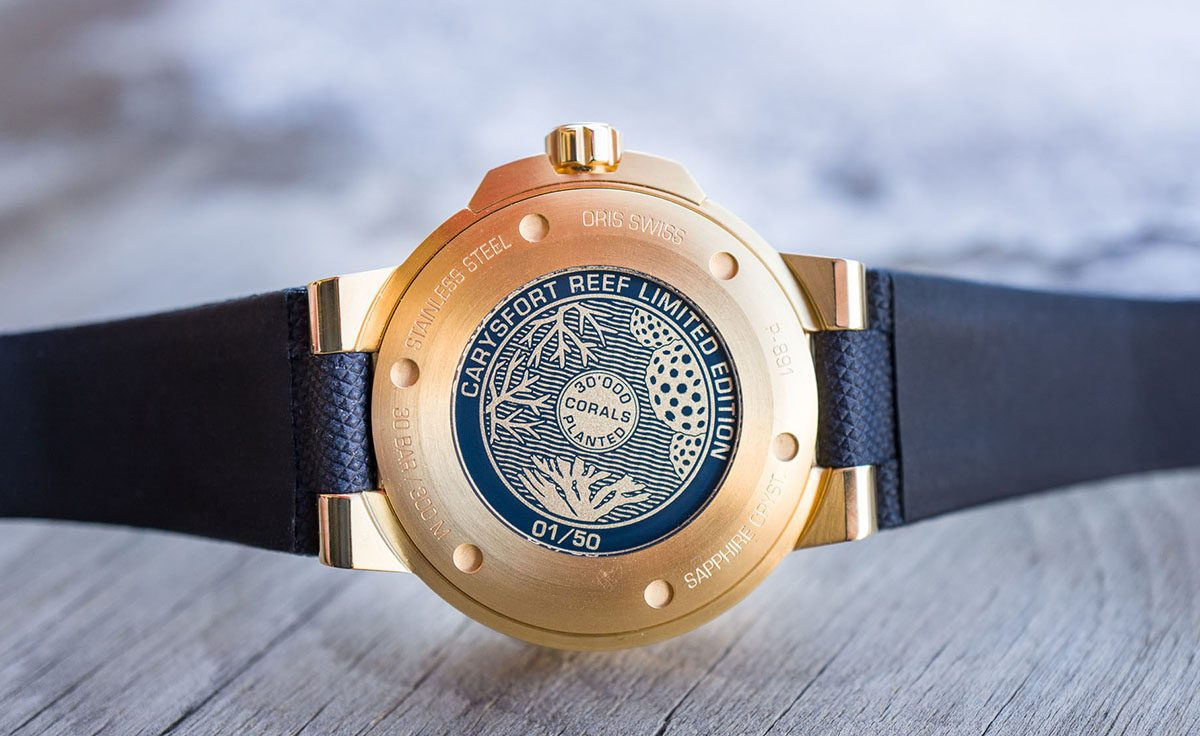 Oris carysfort reef gold limited edition clearance
