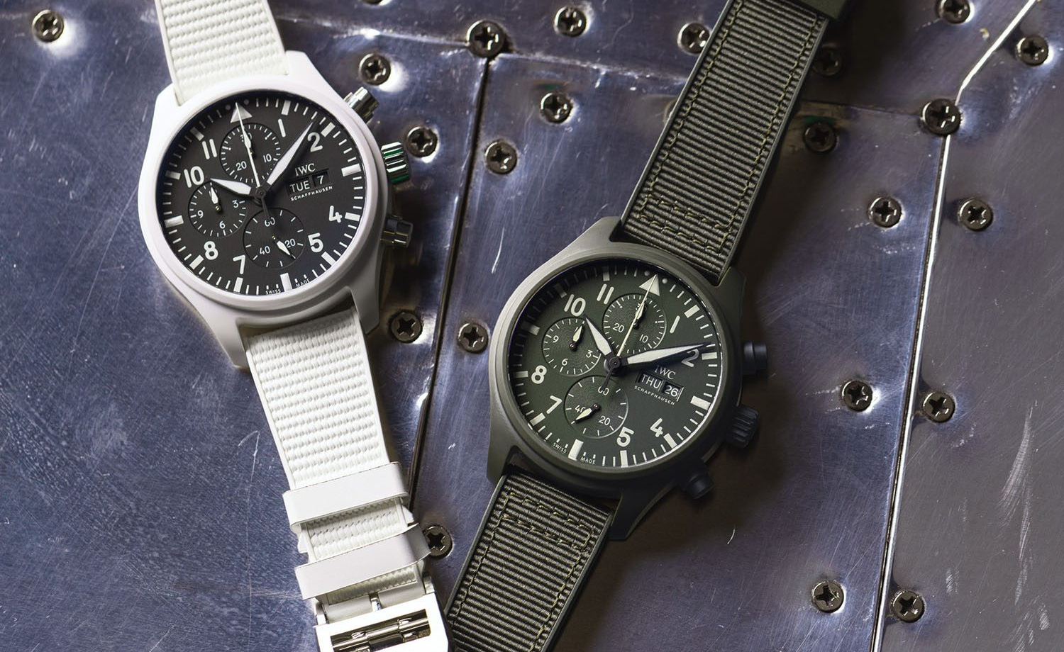 IWC Releases Two New Pilot s Watch Chronograph TOP GUN Editions at Watches Wonders 2022 Watchonista