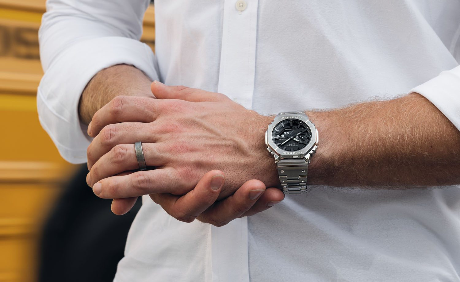 The Rugged Elegance of the G SHOCK GMB2100 Full Metal Series Watchonista