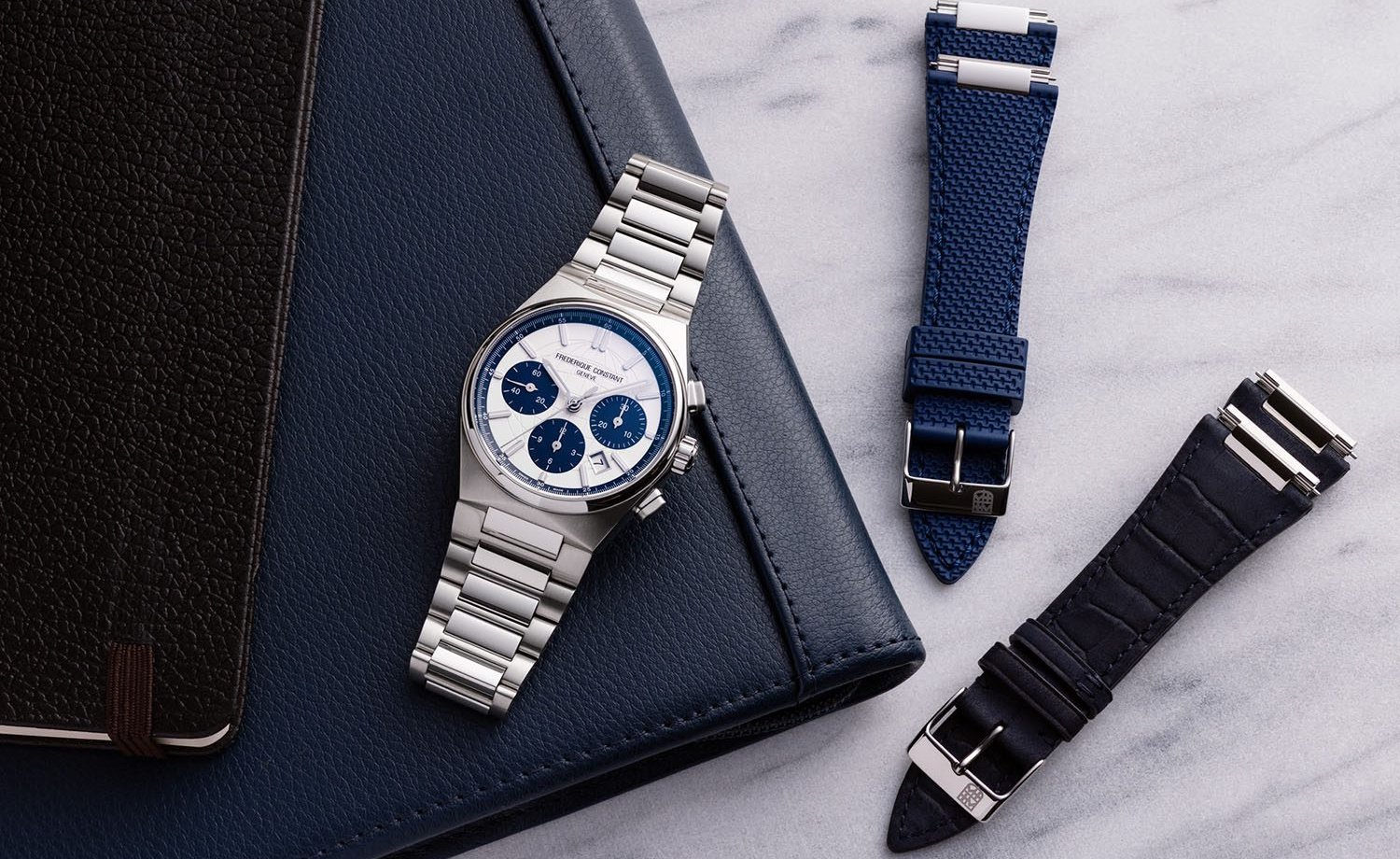 The Frederique Constant Highlife Chronograph Automatic A Sports Watch in Secret Agent s Clothing Watchonista
