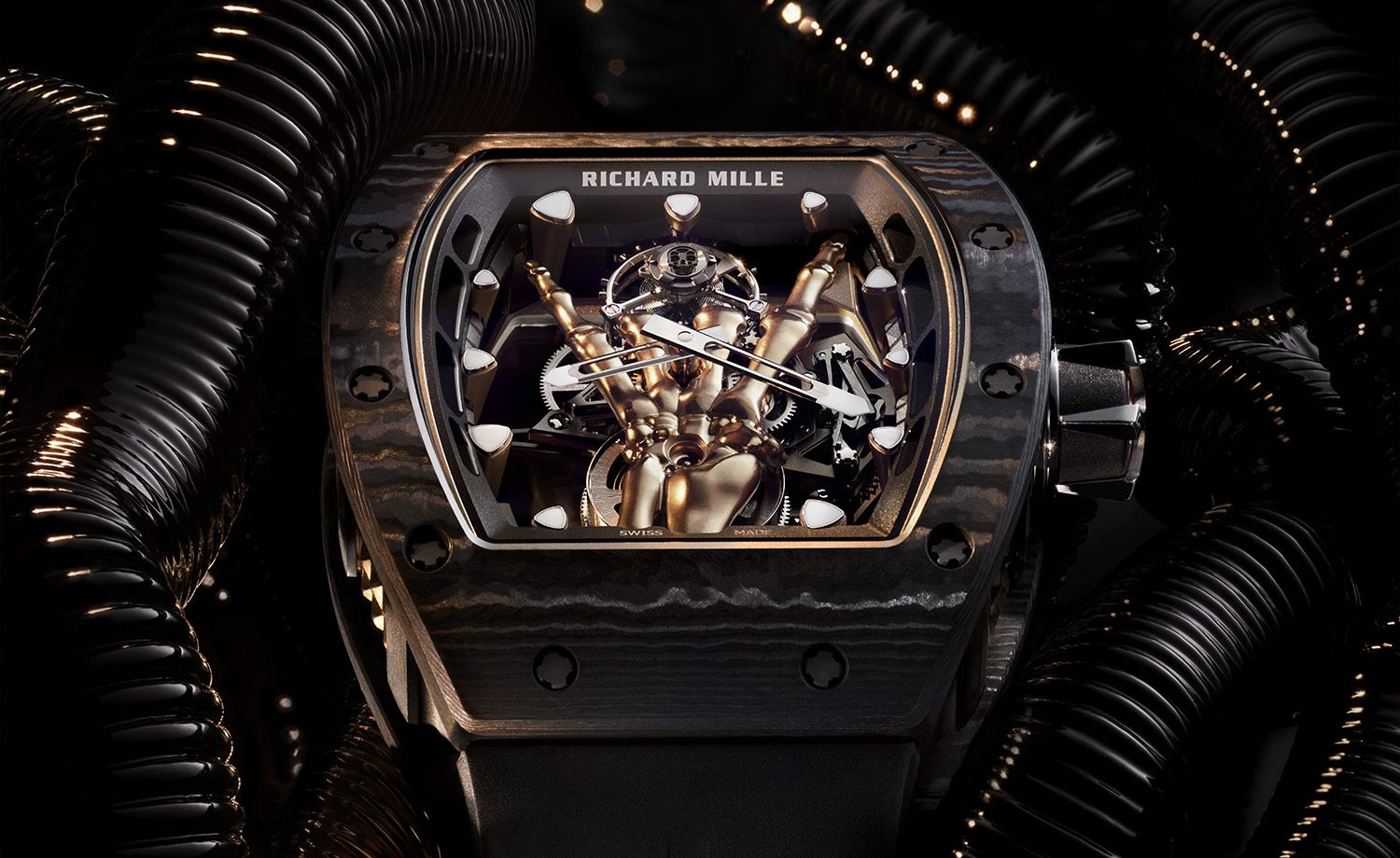 For Those About to Rock A Closer Look at the Richard Mille RM 66 Flying Tourbillon Watchonista