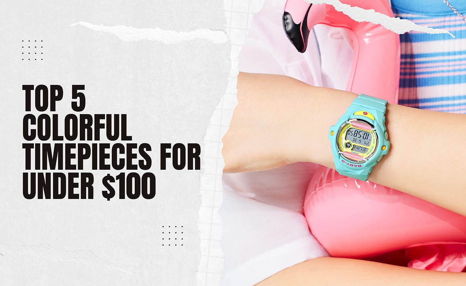 Brilliance on a Budget Colorful Timepieces for Under 100 Watchonista