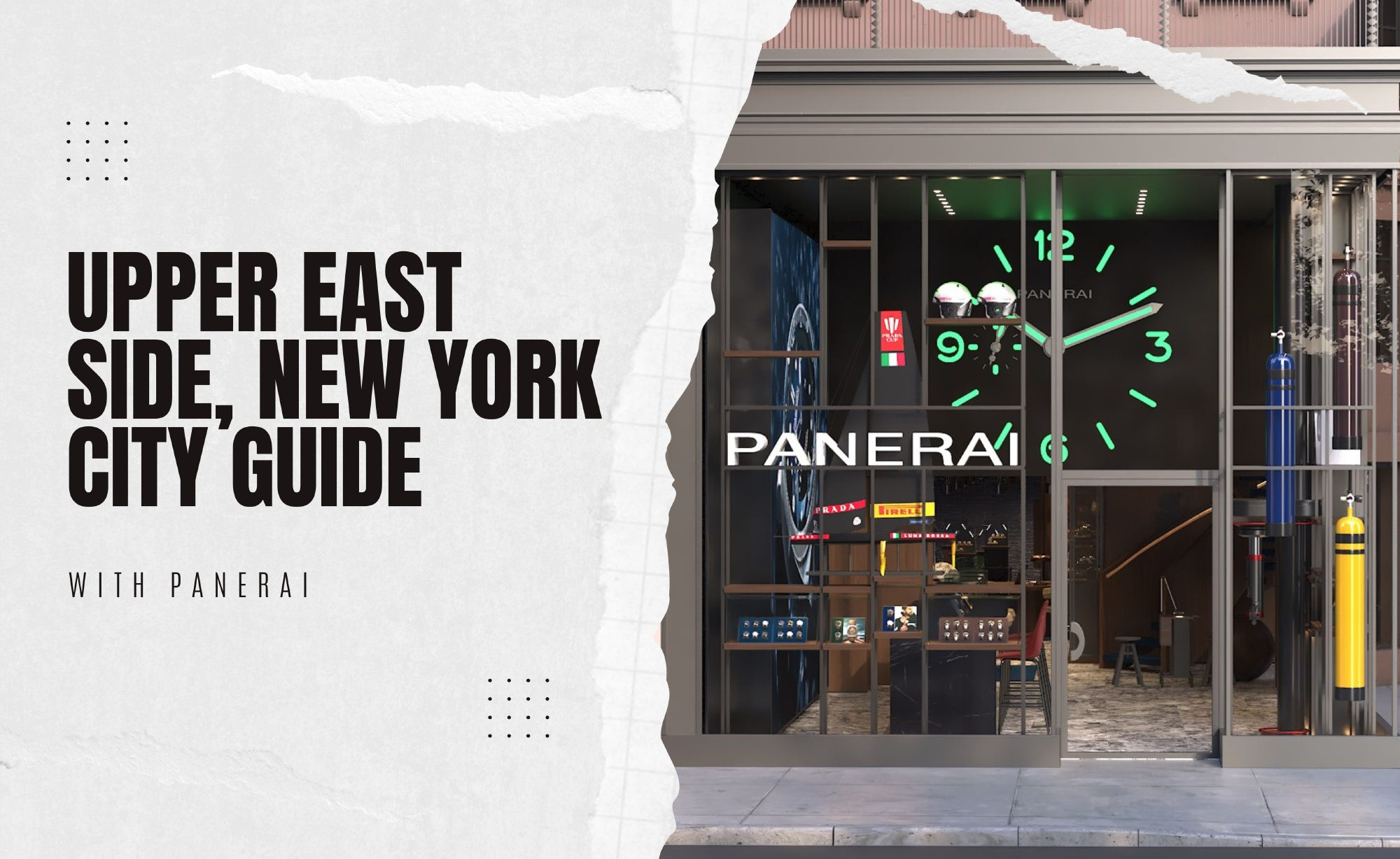 Panerai's Guide to the Upper East Side, Italian Style! | Watchonista