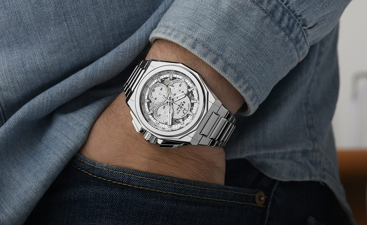 Zenith Defy Skyline Big Date Flyback Sincere Platinum