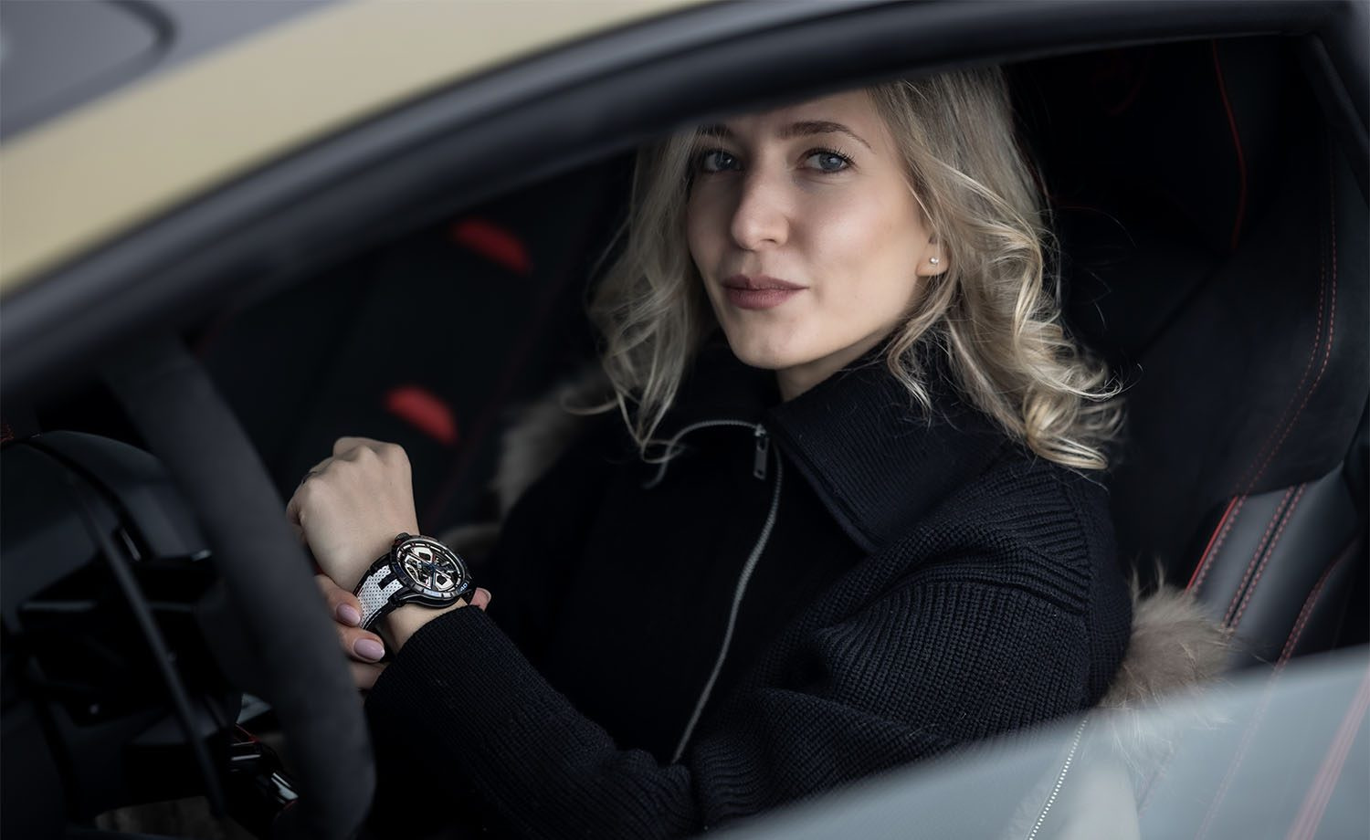 The New Roger Dubuis Excalibur Spider Huracan Monobalancier Lamborghini Huracan Sterrato Get Unleashed in Courchevel Watchonista