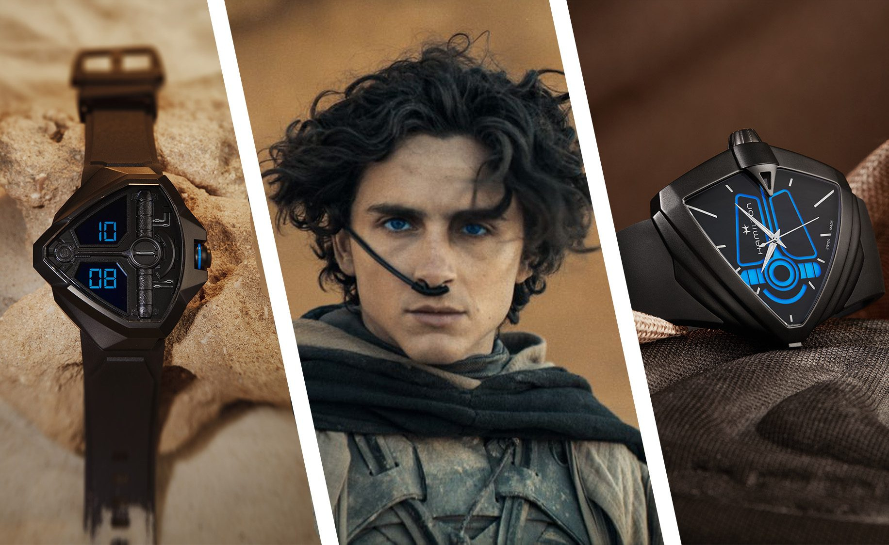 24 Hours Later Hamilton Introduces a Duo of Ventura Wrist Devices Inspired by Dune Part Two Watchonista