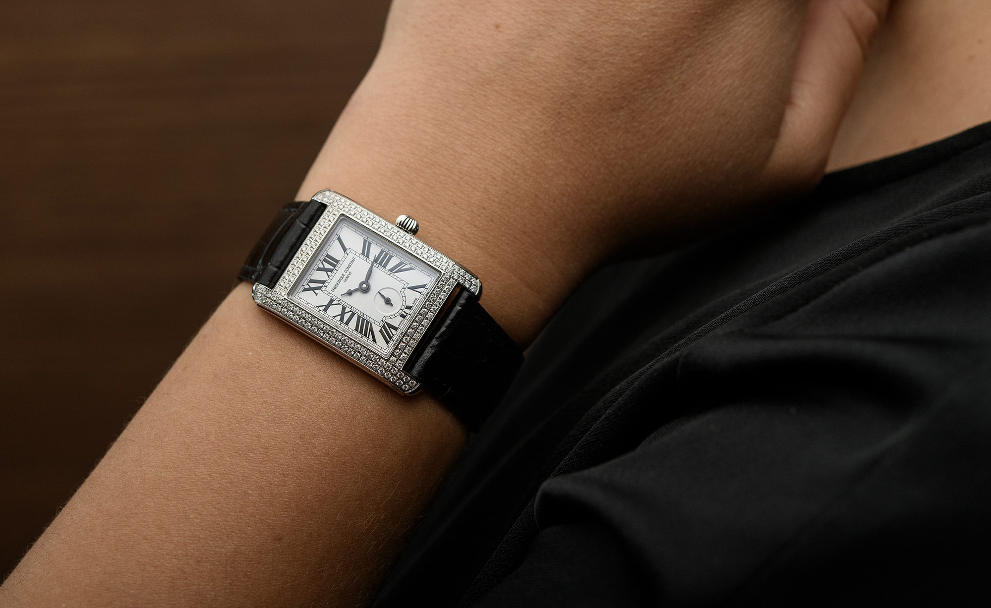 Frederique constant rectangular watch online