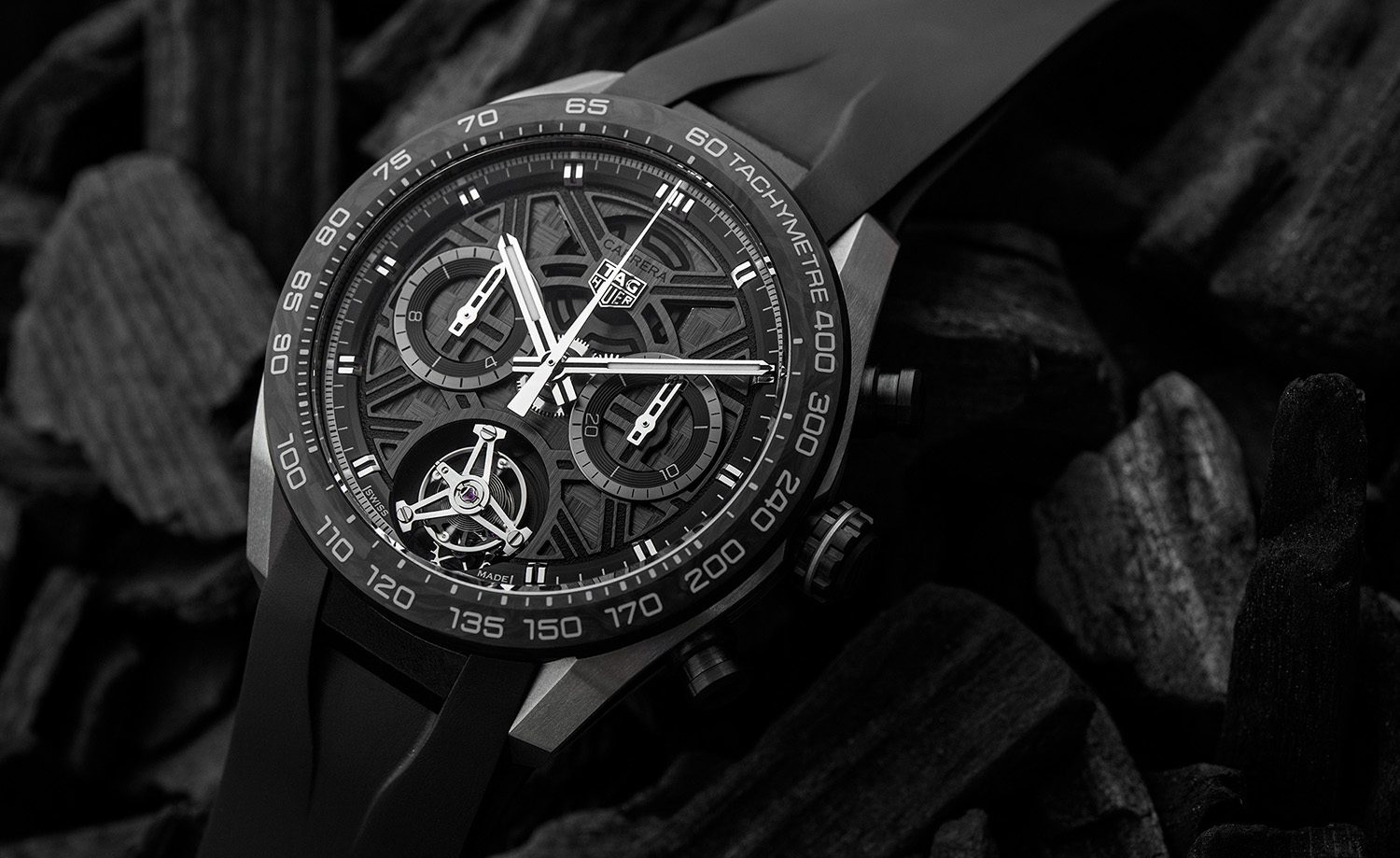 Tag heuer carrera carbon tourbillon phantom on sale