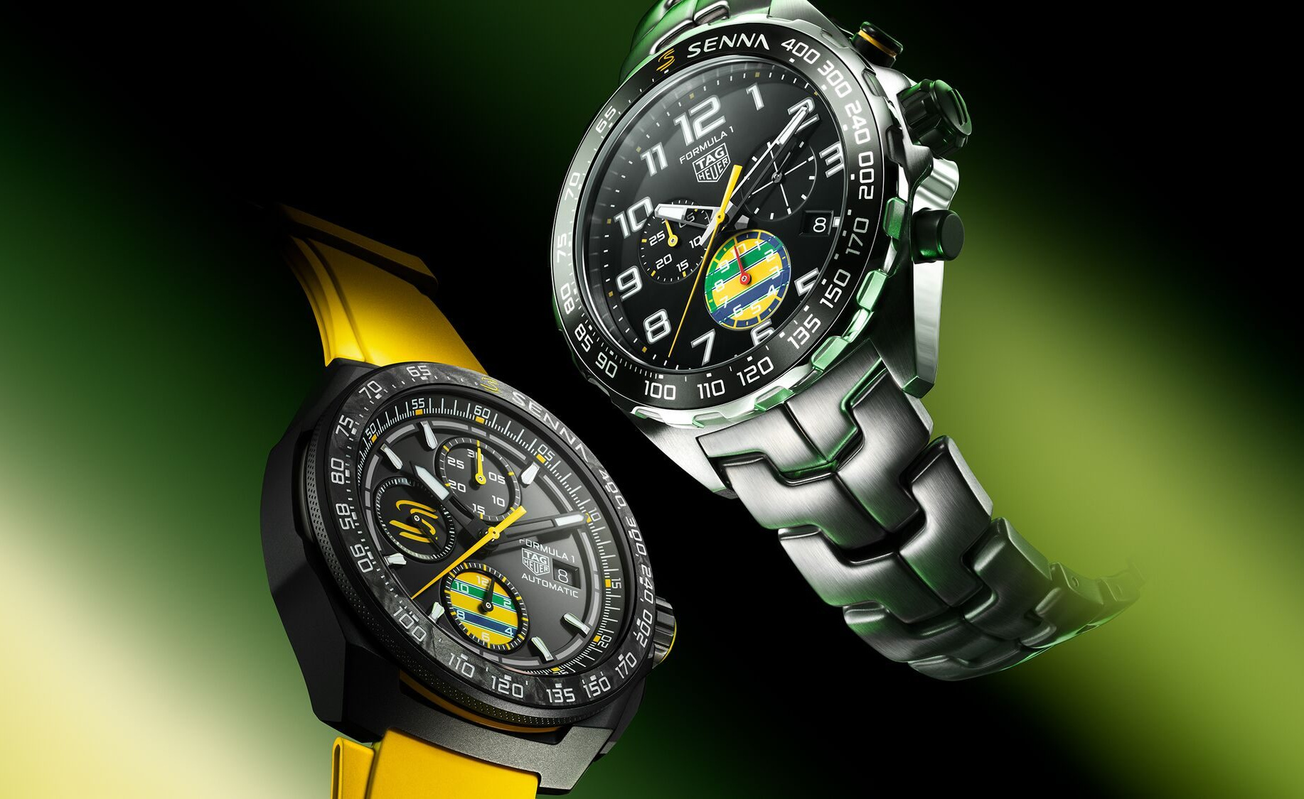 New TAG Heuer Formula 1 Chronographs Honor the Brand’s Ongoing Connection with Racing Legend Ayrton Senna