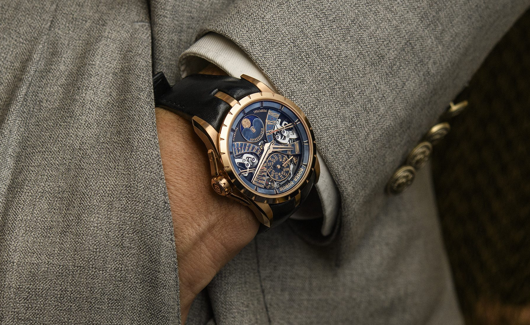 Roger Dubuis Introduces New Excalibur Brocéliande and Biretrograde Perpetual Calendar