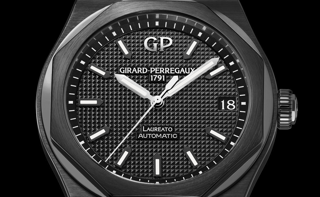 GirardPerregaux presents the new ceramicclad Laureato GirardPerregaux