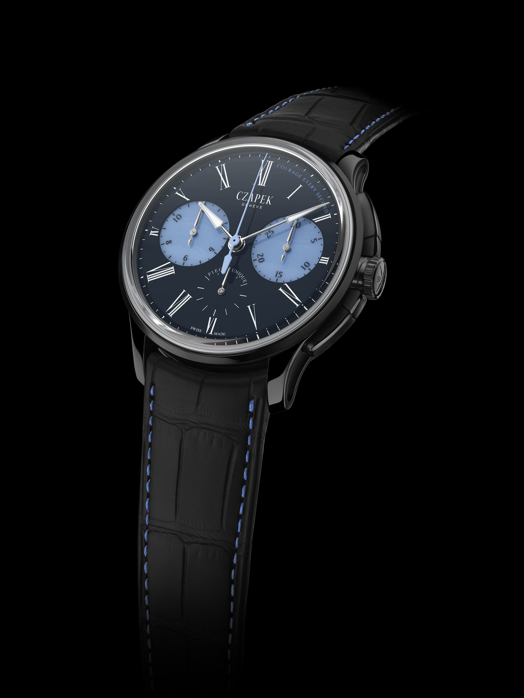 Czapek unveils its Only Watch Onyx & Chalcedony Chronograph Watchonista