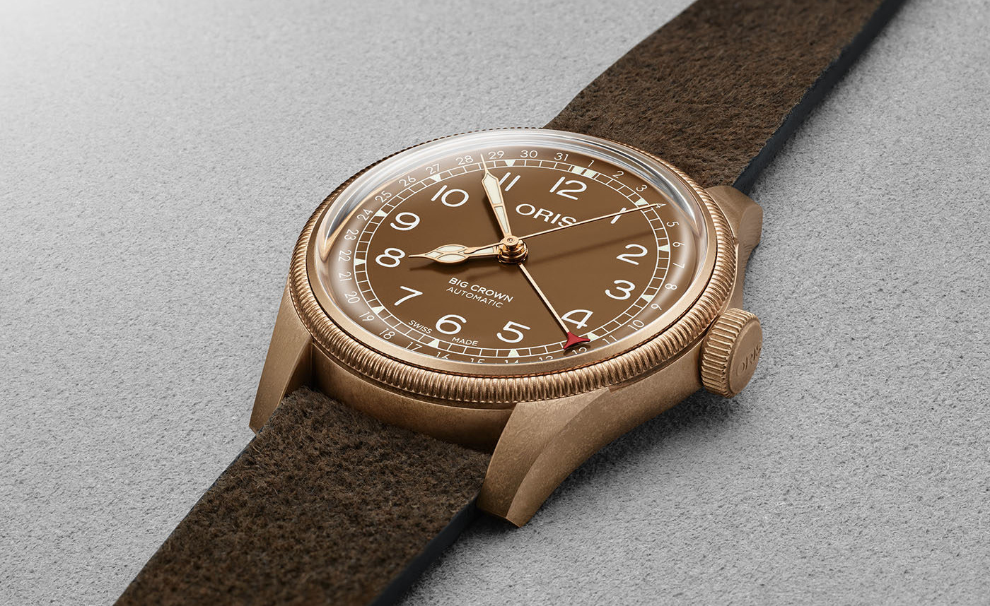 Oris Unveils The Big Crown Bronze Pointer Date