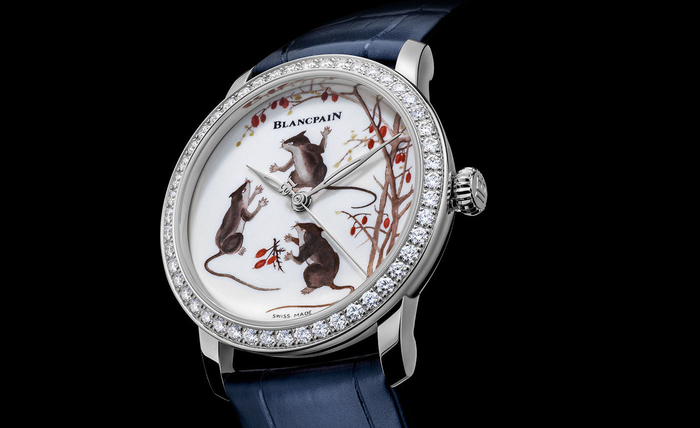 Blancpain Creates Its First Porcelain Dial For The Year Of The Rat