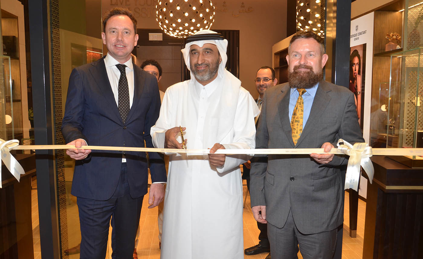 Frederique Constant Boutique Opening In Qatar Frederique Constant