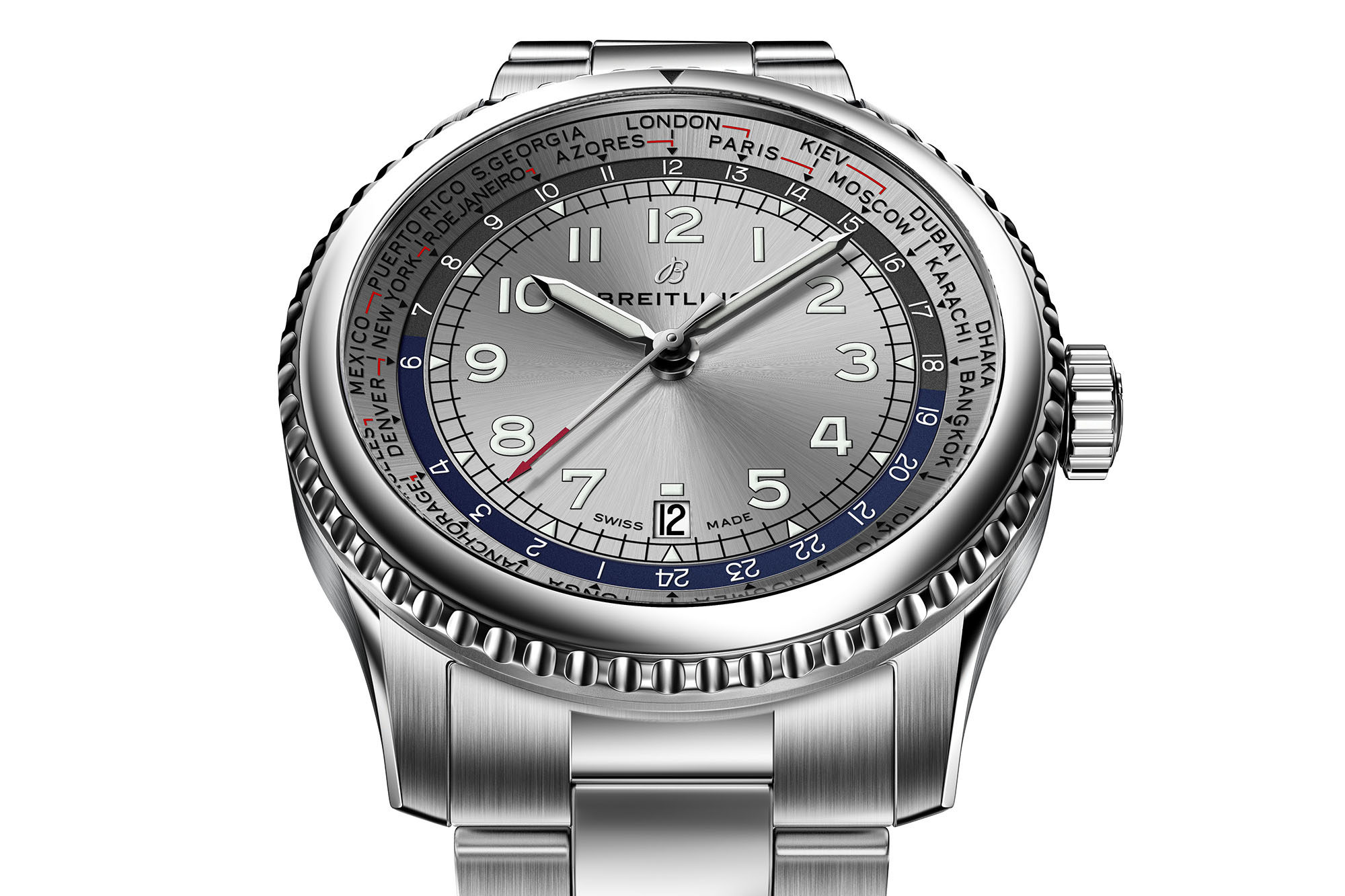 Introducing The Breitling Navitimer 8 Collection Watchonista Breitling Navitimer 8 Unitime With Silver Dial And Stainless Steel Bracelet