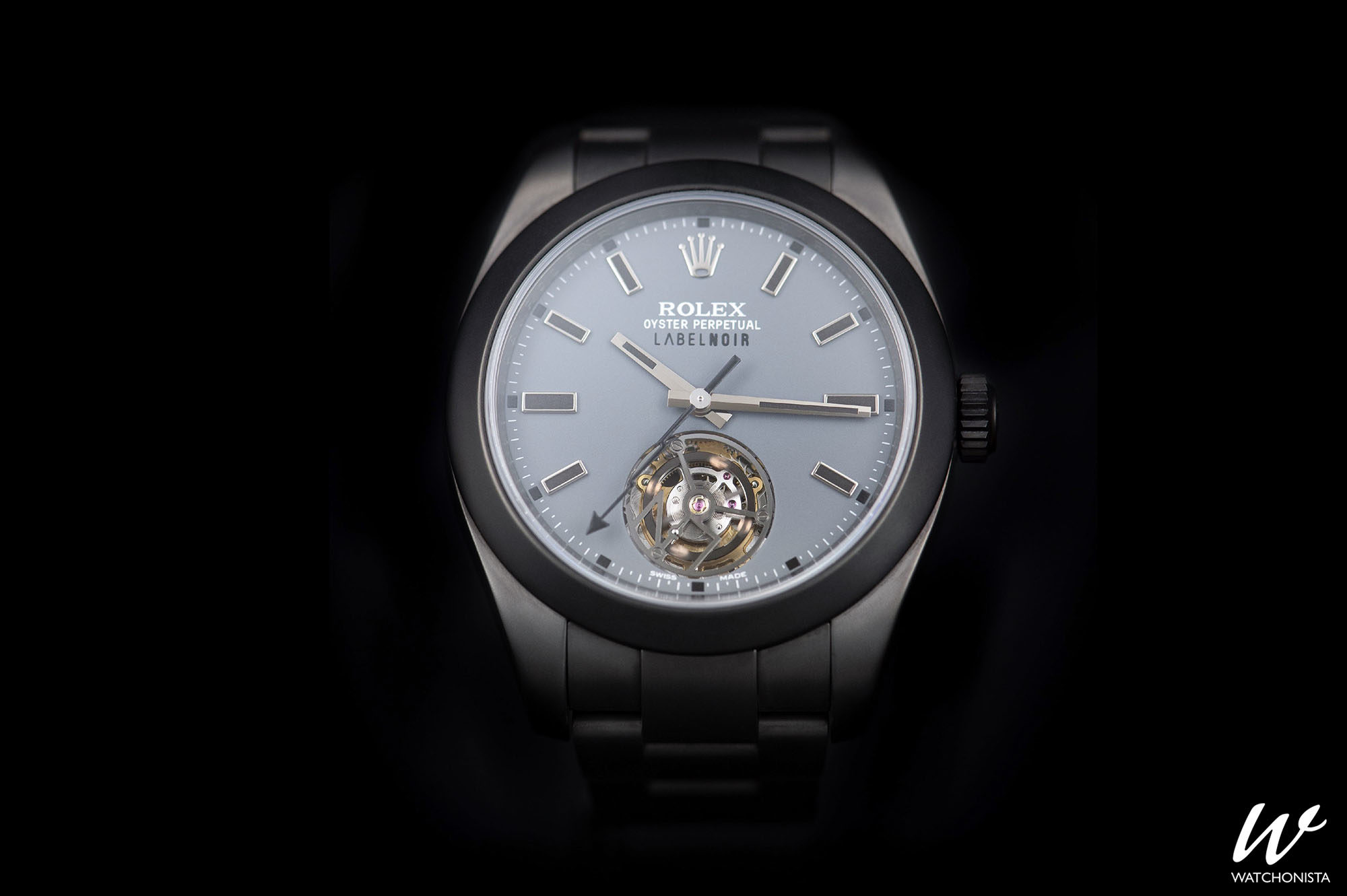 Polarizing Rolex Milgauss Tourbillon 