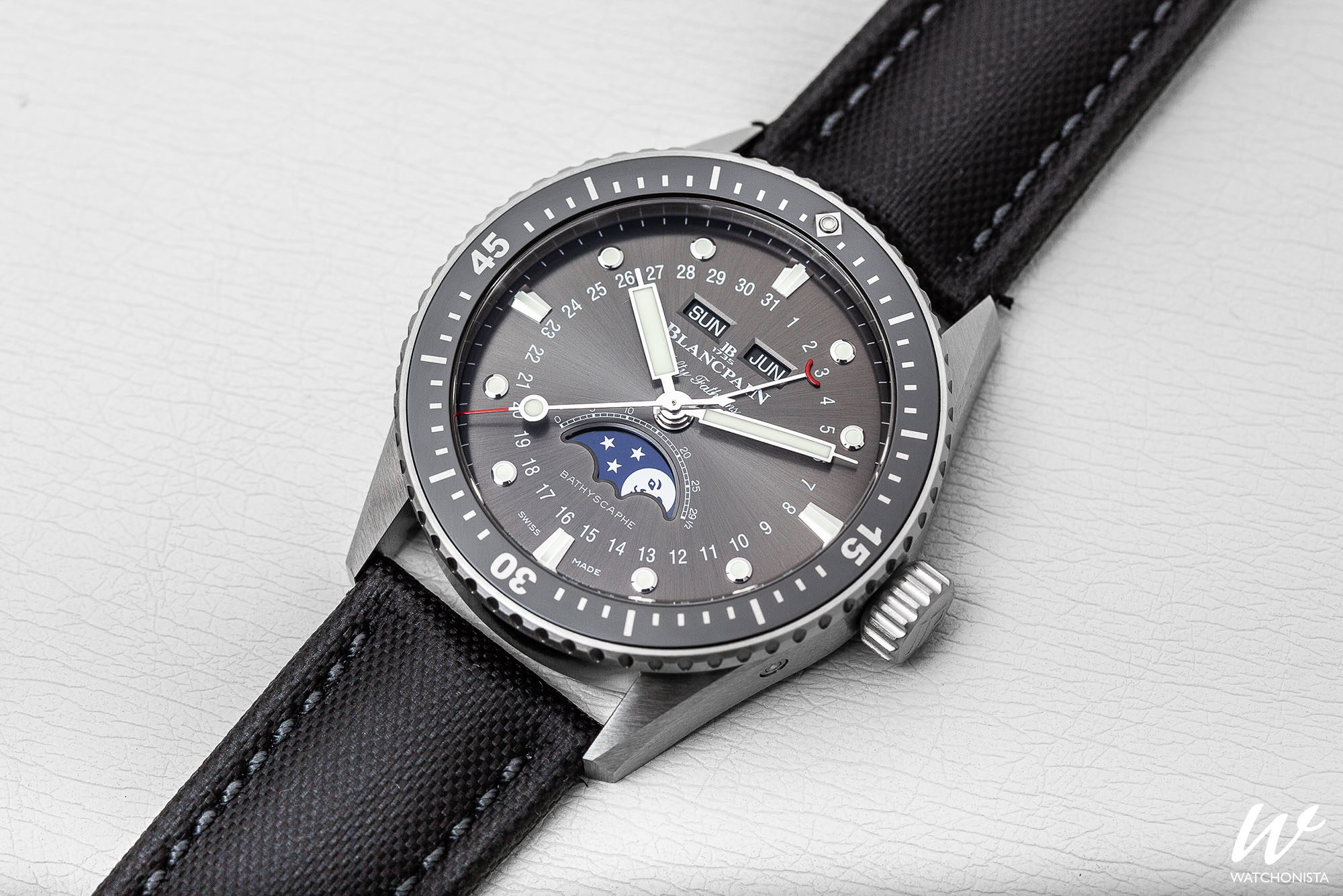 blancpain fifty fathoms moonphase