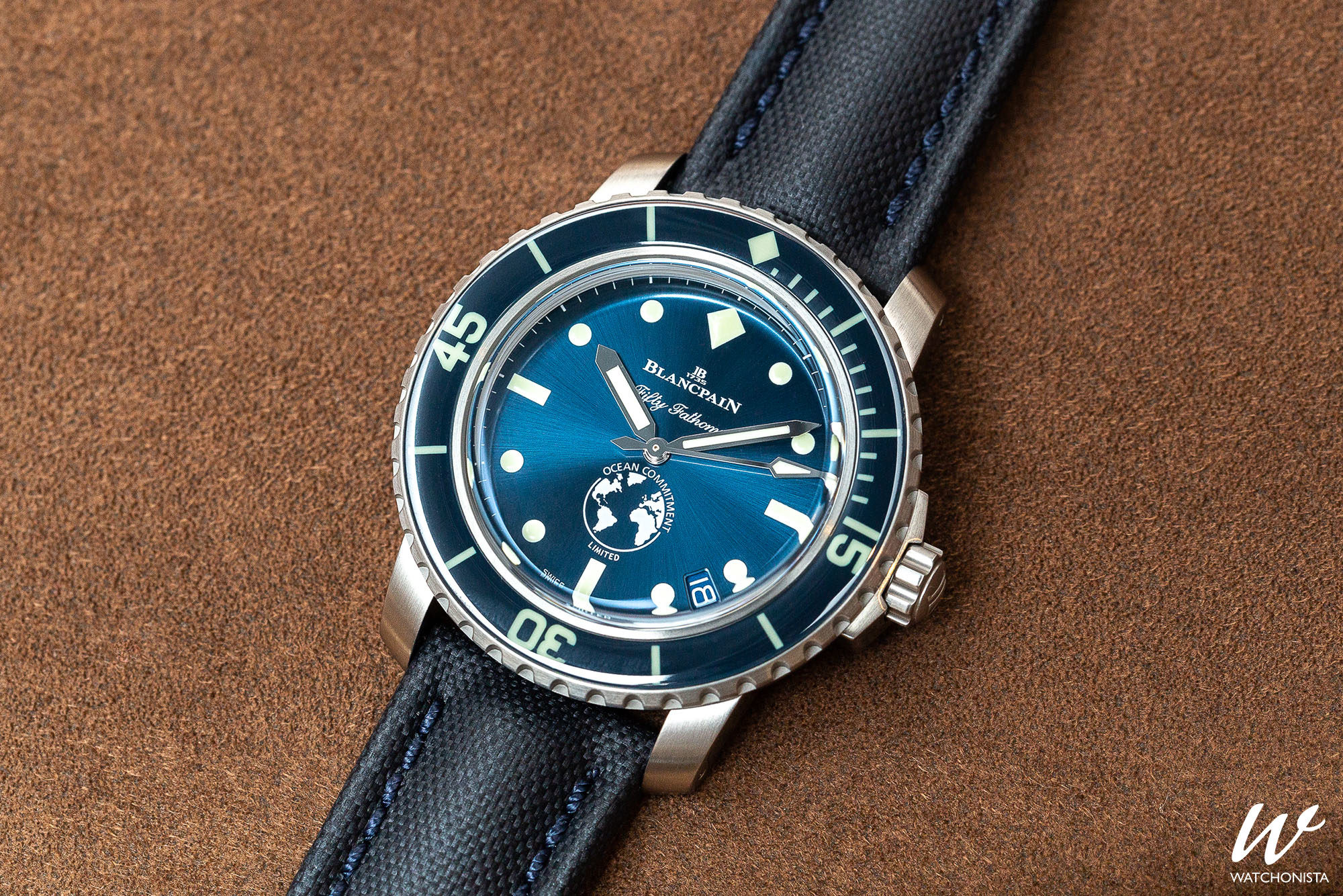 blancpain fifty fathoms ocean commitment