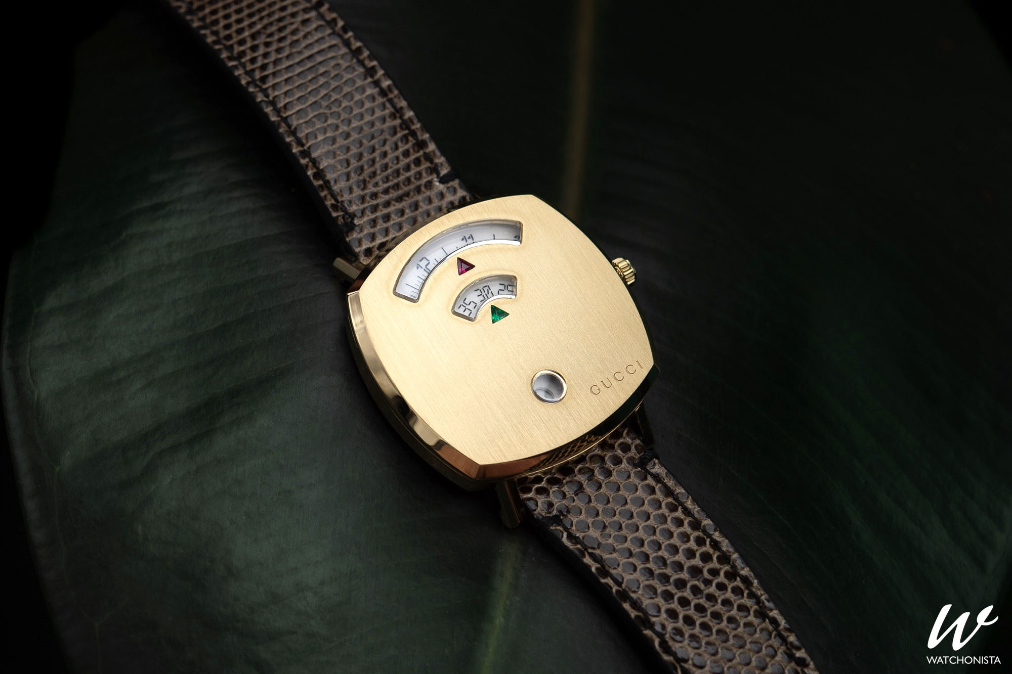Get a Grip Gucci’s New GenderNeutral Digital Display Watch Watchonista