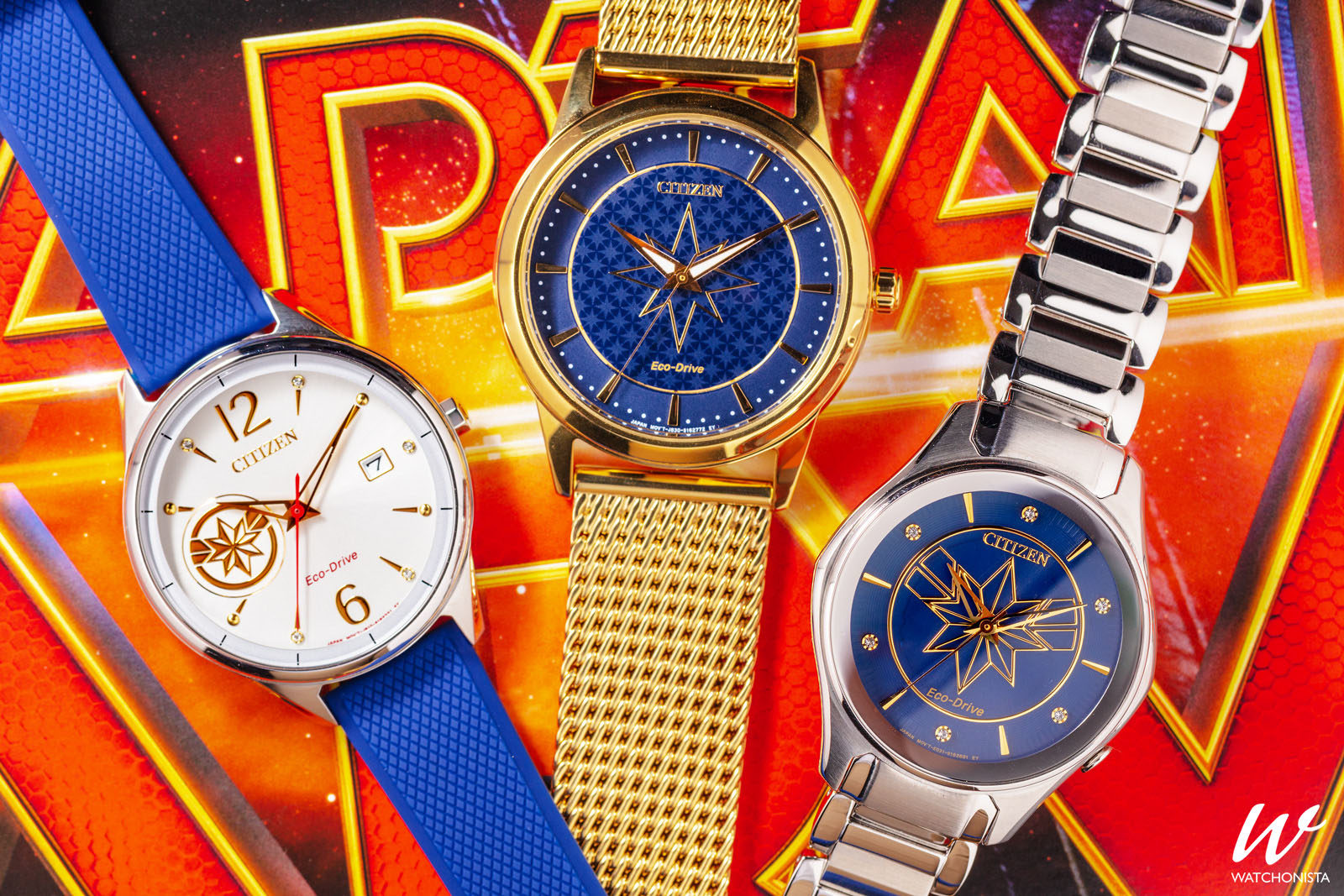 citizen captain marvel watch