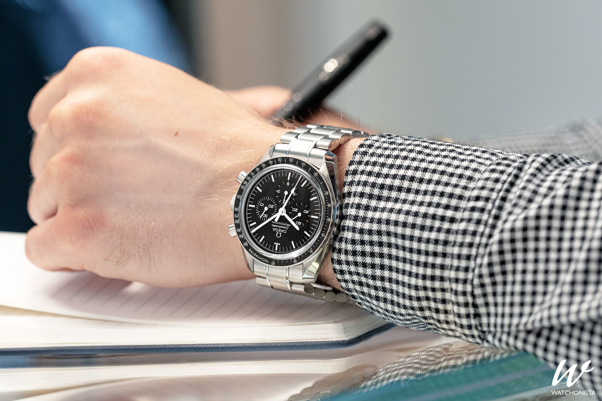 omega worn on the moon