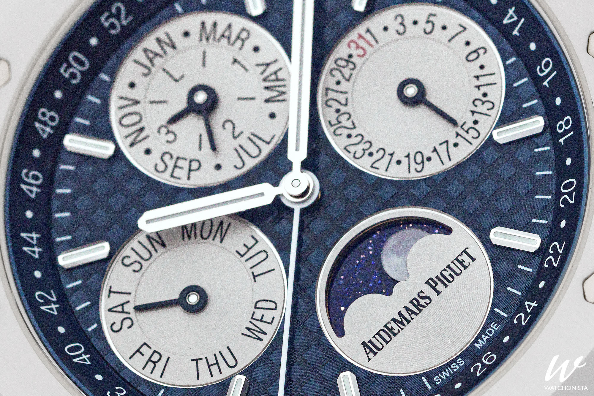 The White Ceramic Royal Oak Perpetual Calendar The Perfect Why Not Watch Watchonista