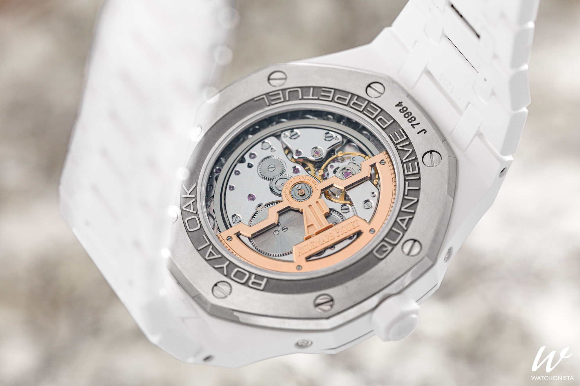 The White Ceramic Royal Oak Perpetual Calendar The Perfect Why Not Watch Watchonista