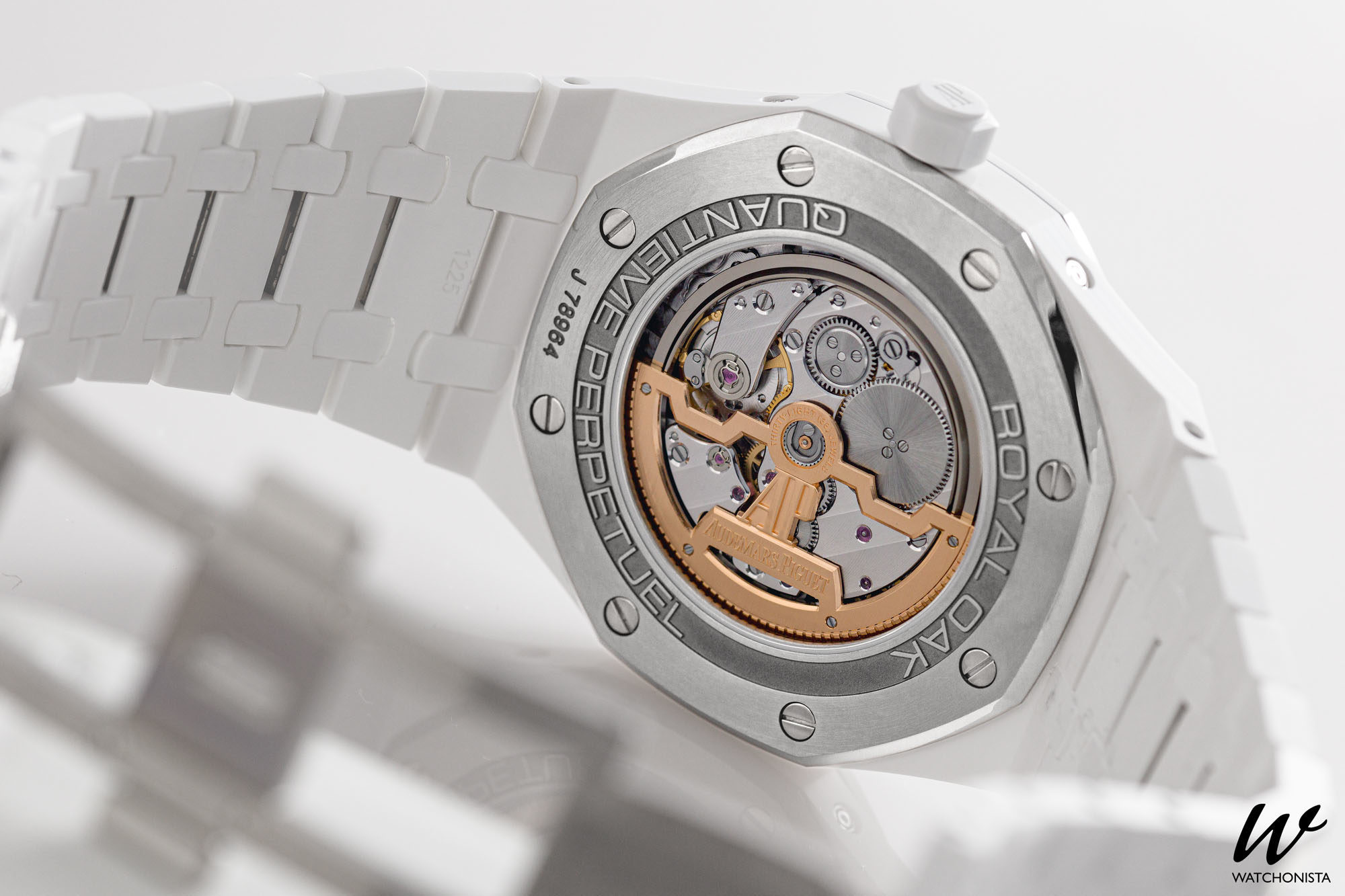 The White Ceramic Royal Oak Perpetual Calendar The Perfect Why Not Watch Watchonista
