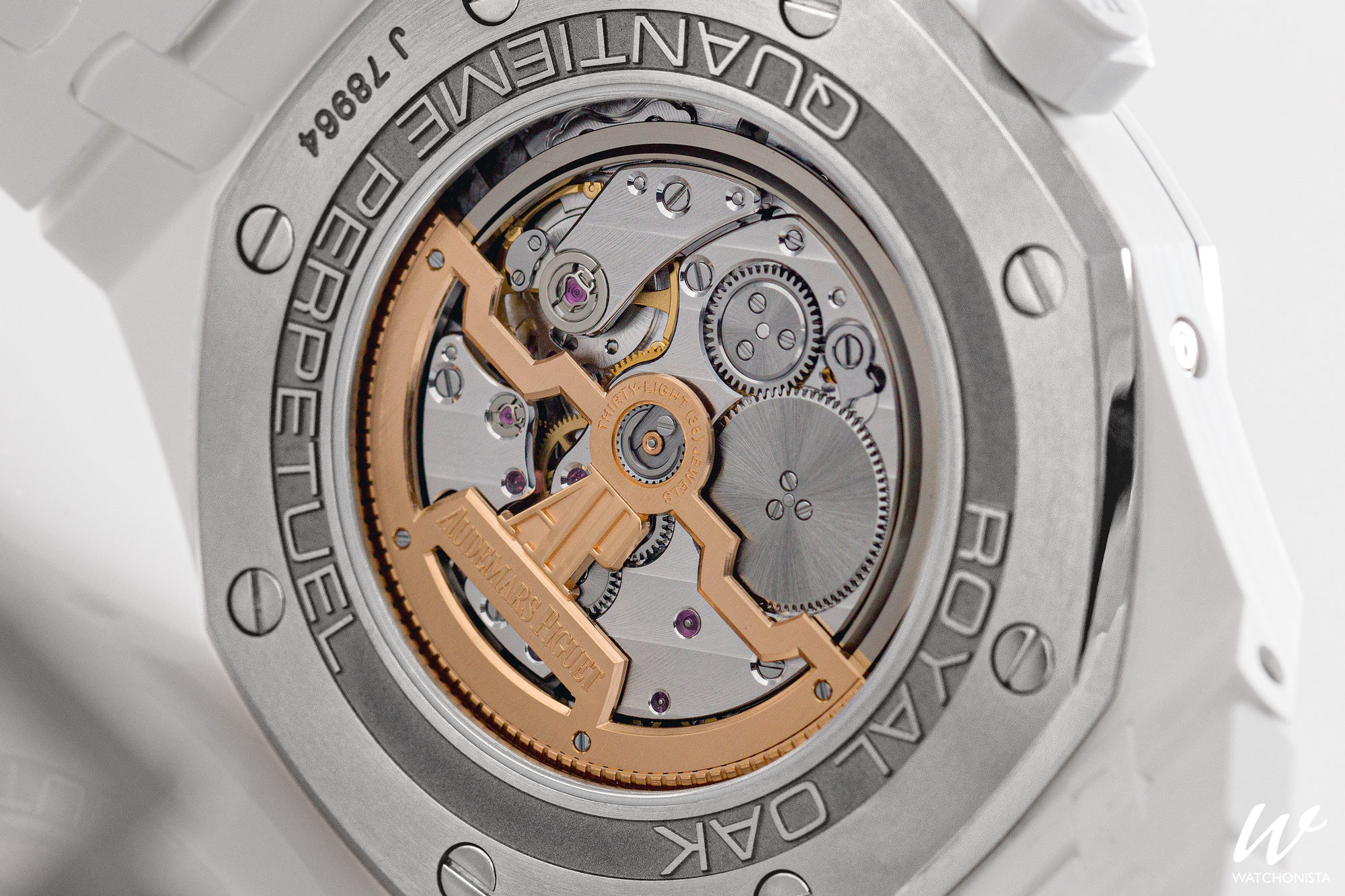 The White Ceramic Royal Oak Perpetual Calendar The Perfect Why Not Watch Watchonista
