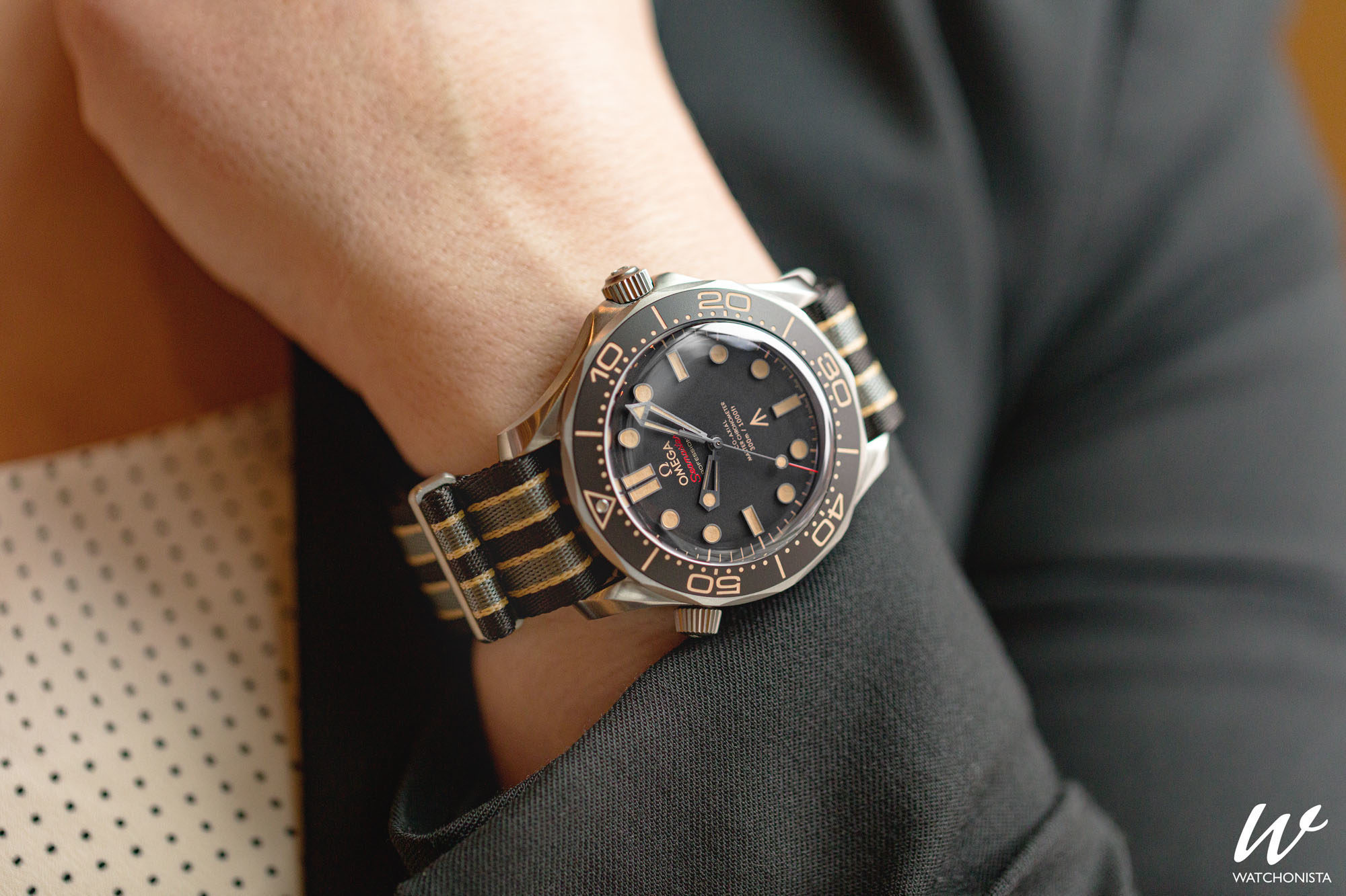 omega seamaster 2 tone